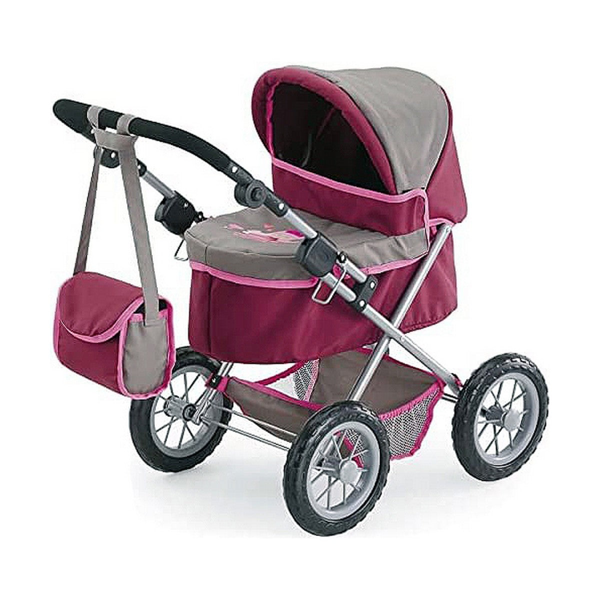 Puppenwägelchen Reig Trendy Royal Special Version Rot 45 cm - Meloni2