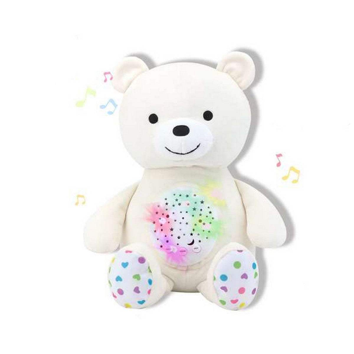 Musikalisches Plüschtier Reig Bär 35 cm weicher Teddybär mit integrierter Musikfunktion für Kinder