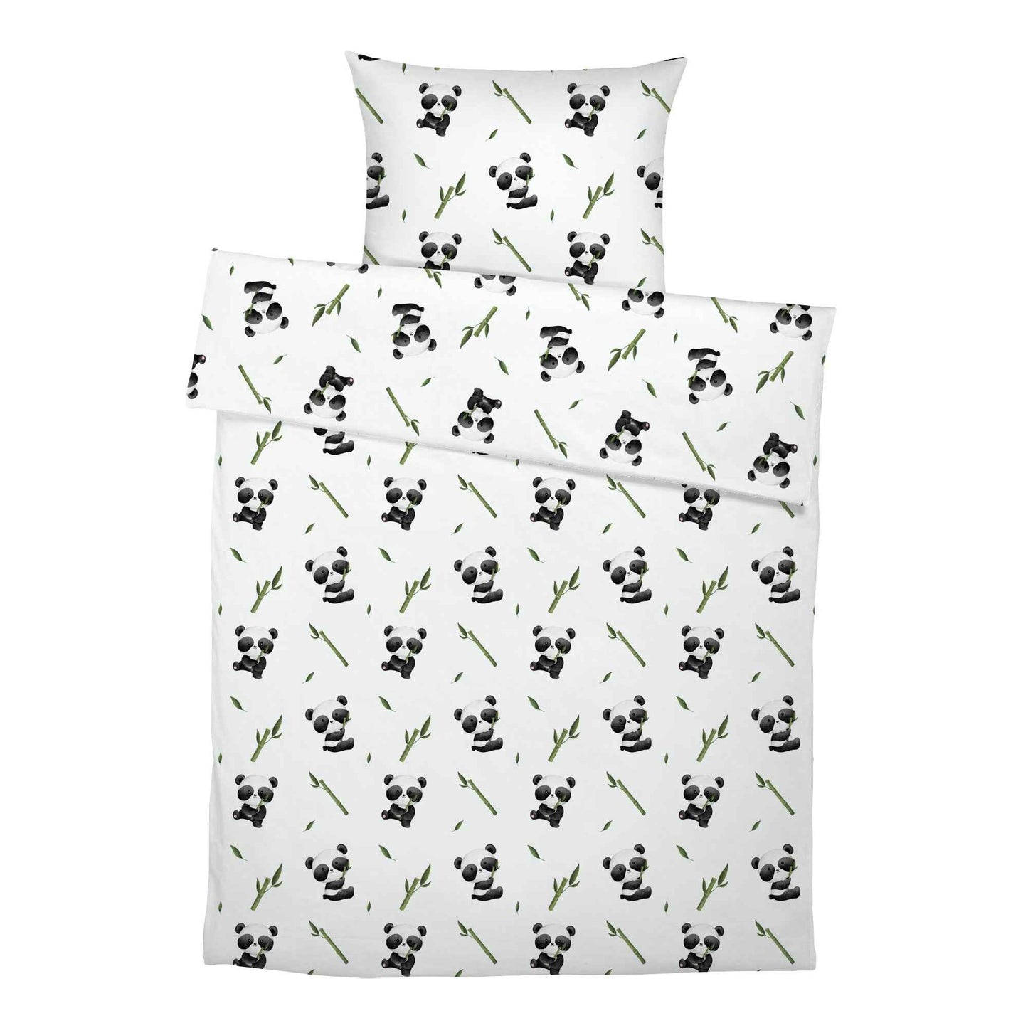 “Pandas” Premium Kinderbettwäsche