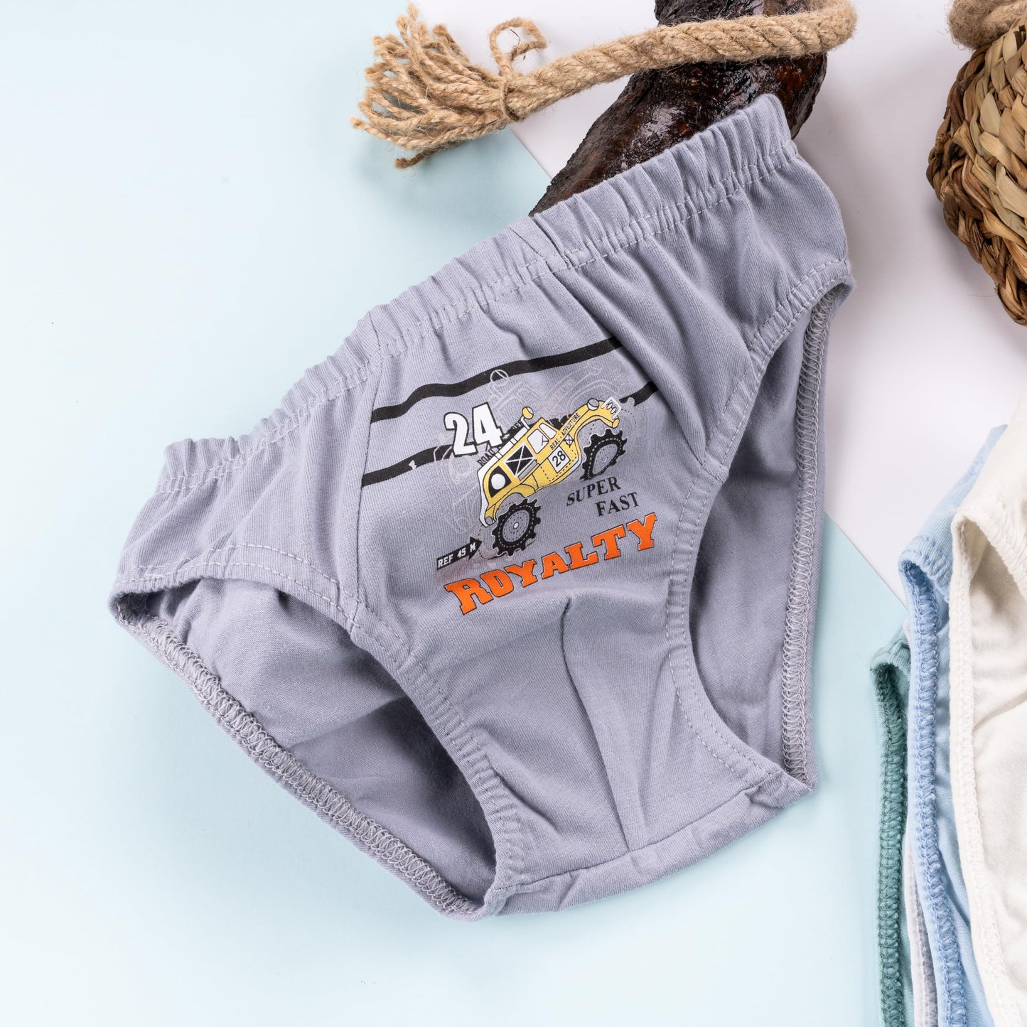 LOREZA ® 5/10 Jungen Slips aus Baumwolle Unterhosen Unterwäsche 92-158