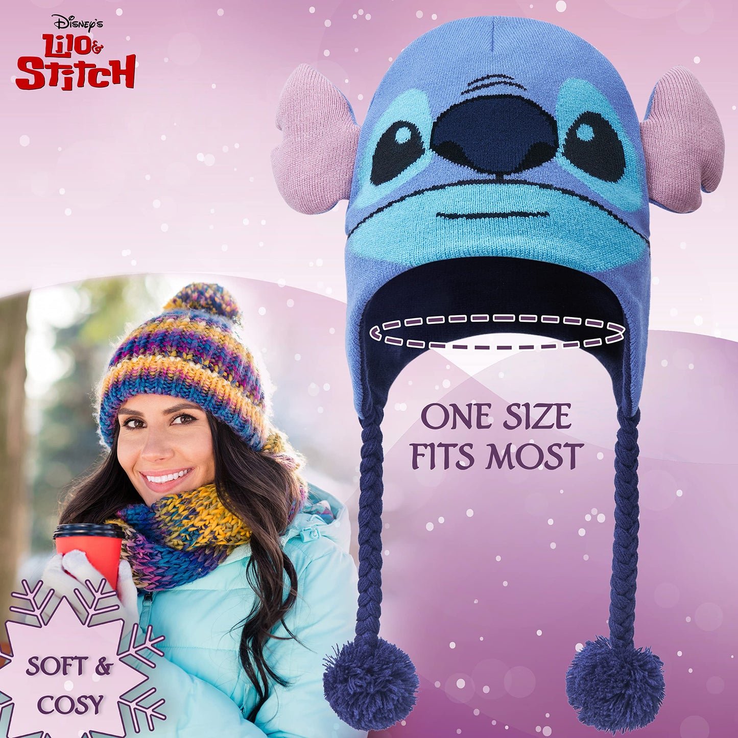 Disney The Nightmare Before Christmas Girls' Winter Accessory Set - Gifts Girls
