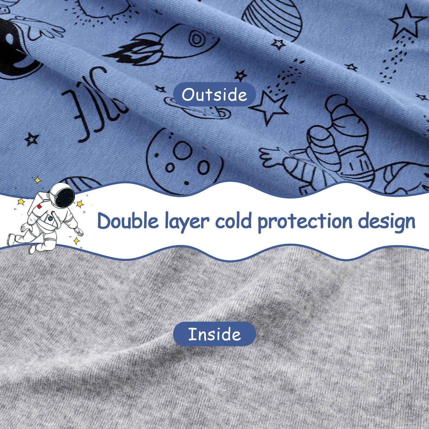 Kinder Beanie Mütze & Loop Schal Set, 95% Baumwolle Mütze Schal Set Mädchen Jungen 2-8 Jahren, Schlauchschal Warme Wintermütze Strickmützen für Herbst Winter Frühling
