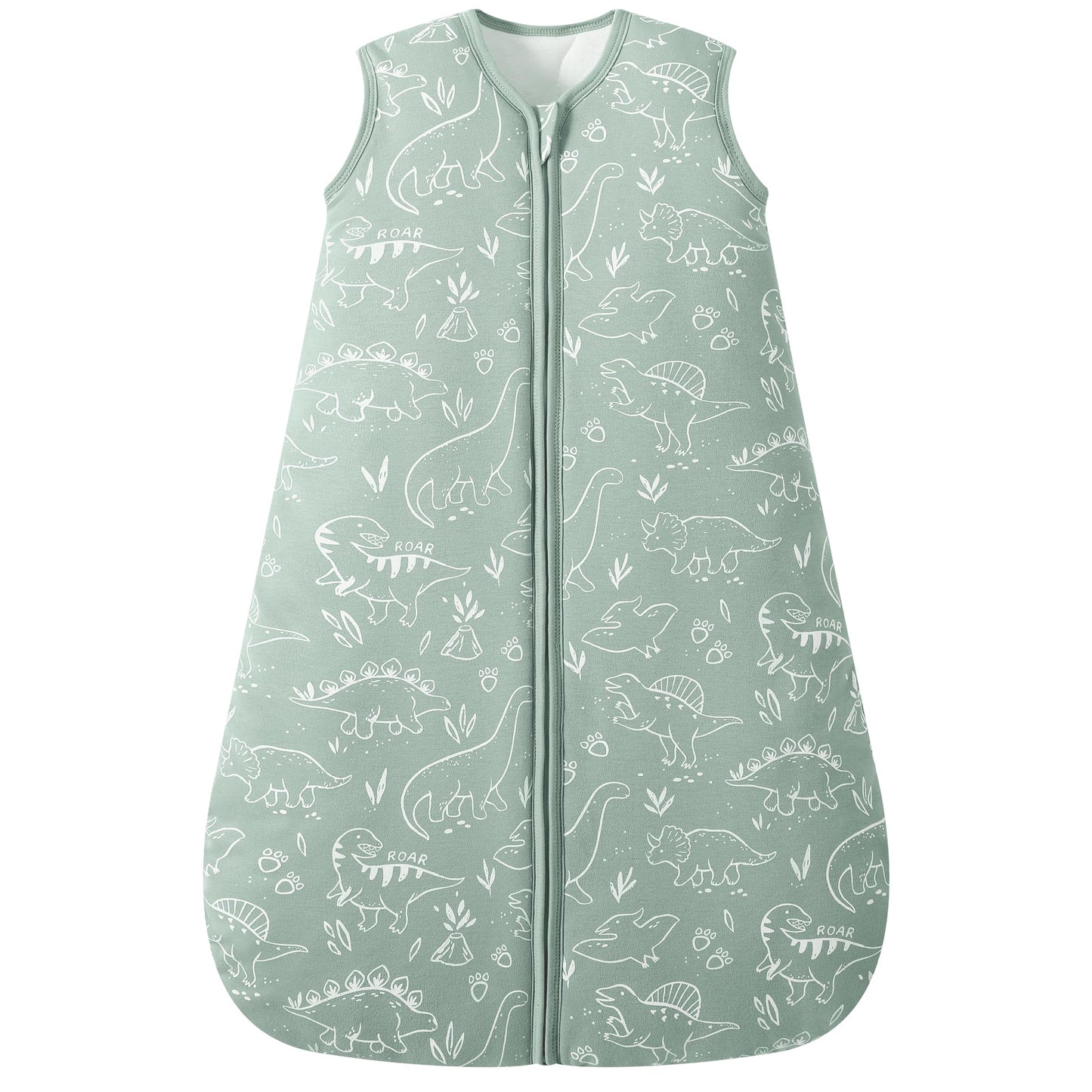 FIEMOL Baby Sleeping Bag 2.5 Tog 0-6 Months, Winter Cotton Newborn Baby Sleeping Bag, Wearable Blanket for Infants and Toddlers, 2-Way Zip Sleeping Bag, 67 cm, Rainbow