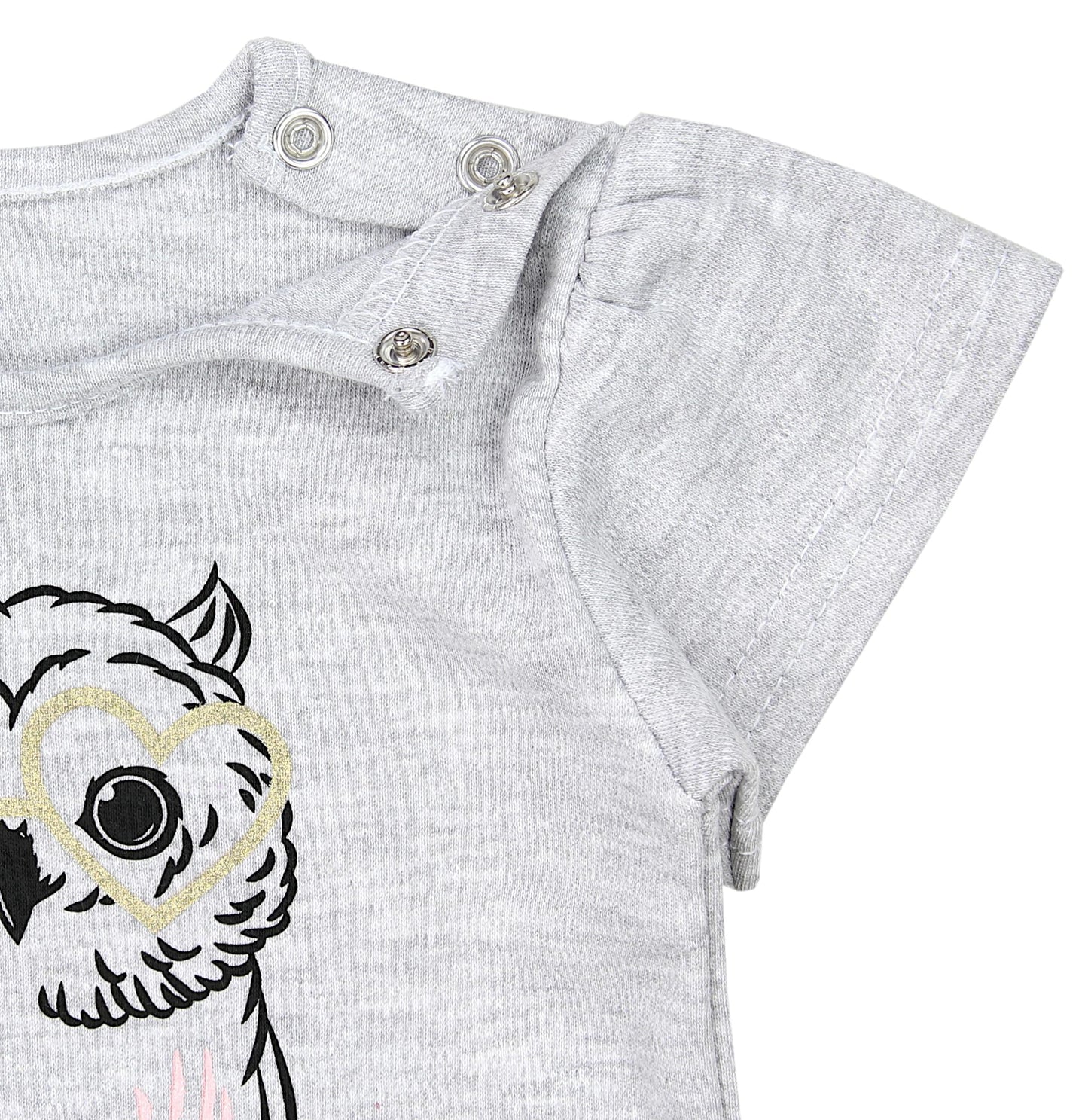 TupTam Baby Mädchen Kurzarm T-Shirt Gemustert Bunt 5er Set