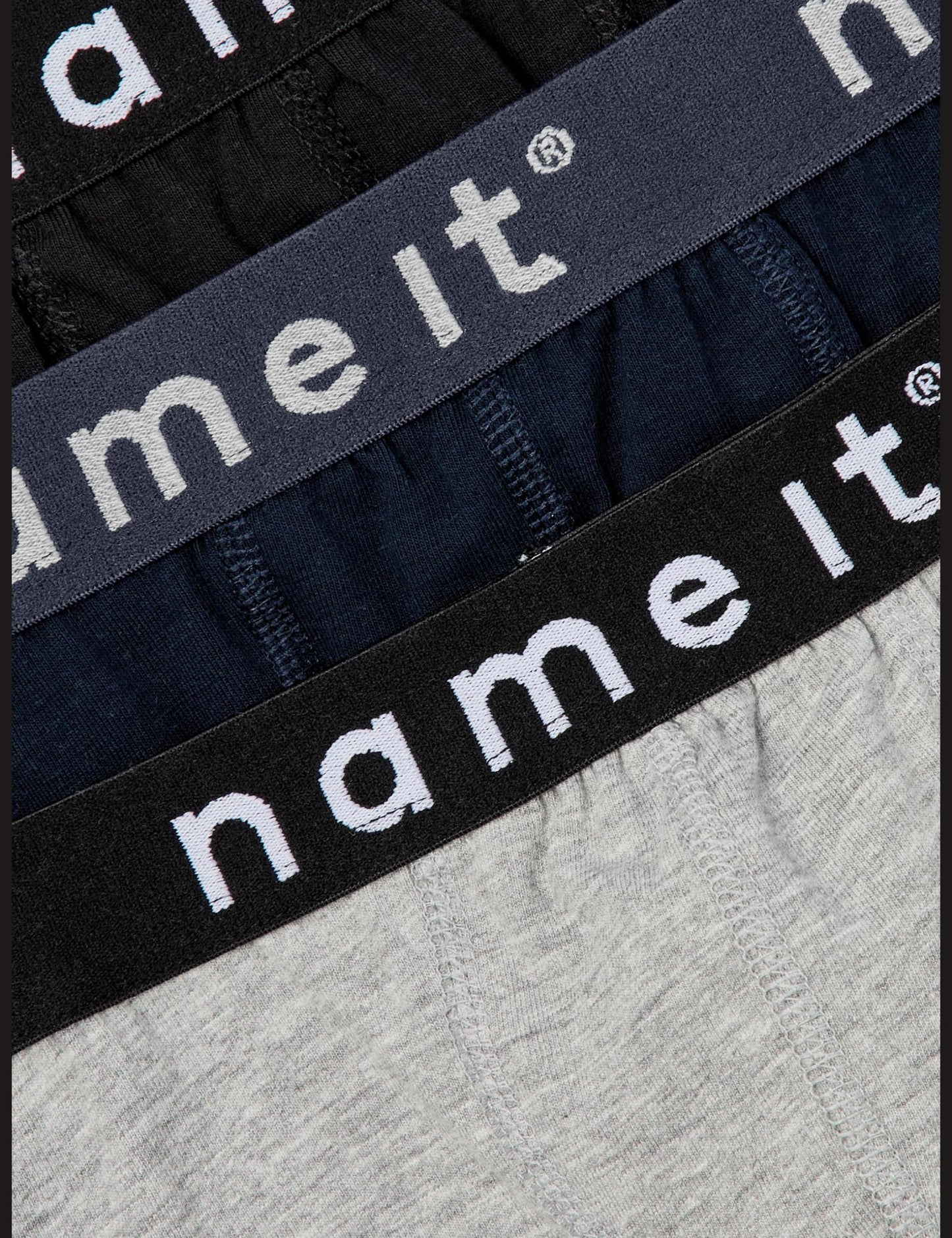 NAME IT Boy Boxershorts Basic 3er-Pack