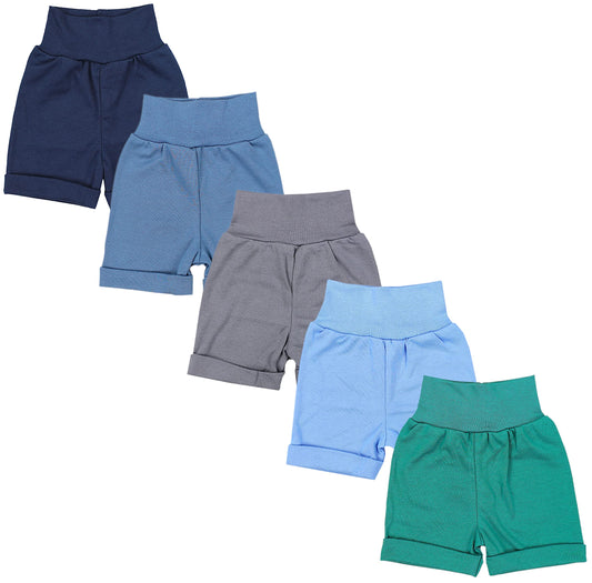 TupTam Unisex Baby Pumphose Sommershorts Baumwolle 5er Pack