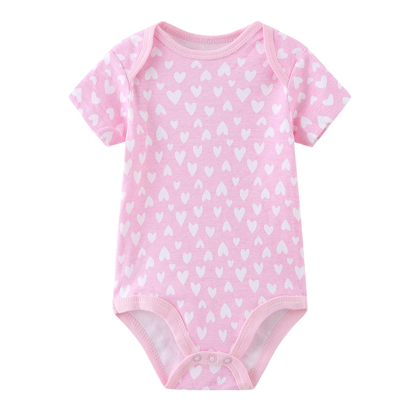 Kiddiezoom Baby-Body, Hose, Kleinkinder, Einteiler, Kleidung, Set, Outfits, für Jungen und Mädchen, Baumwollkappen, Kratzfäustlinge