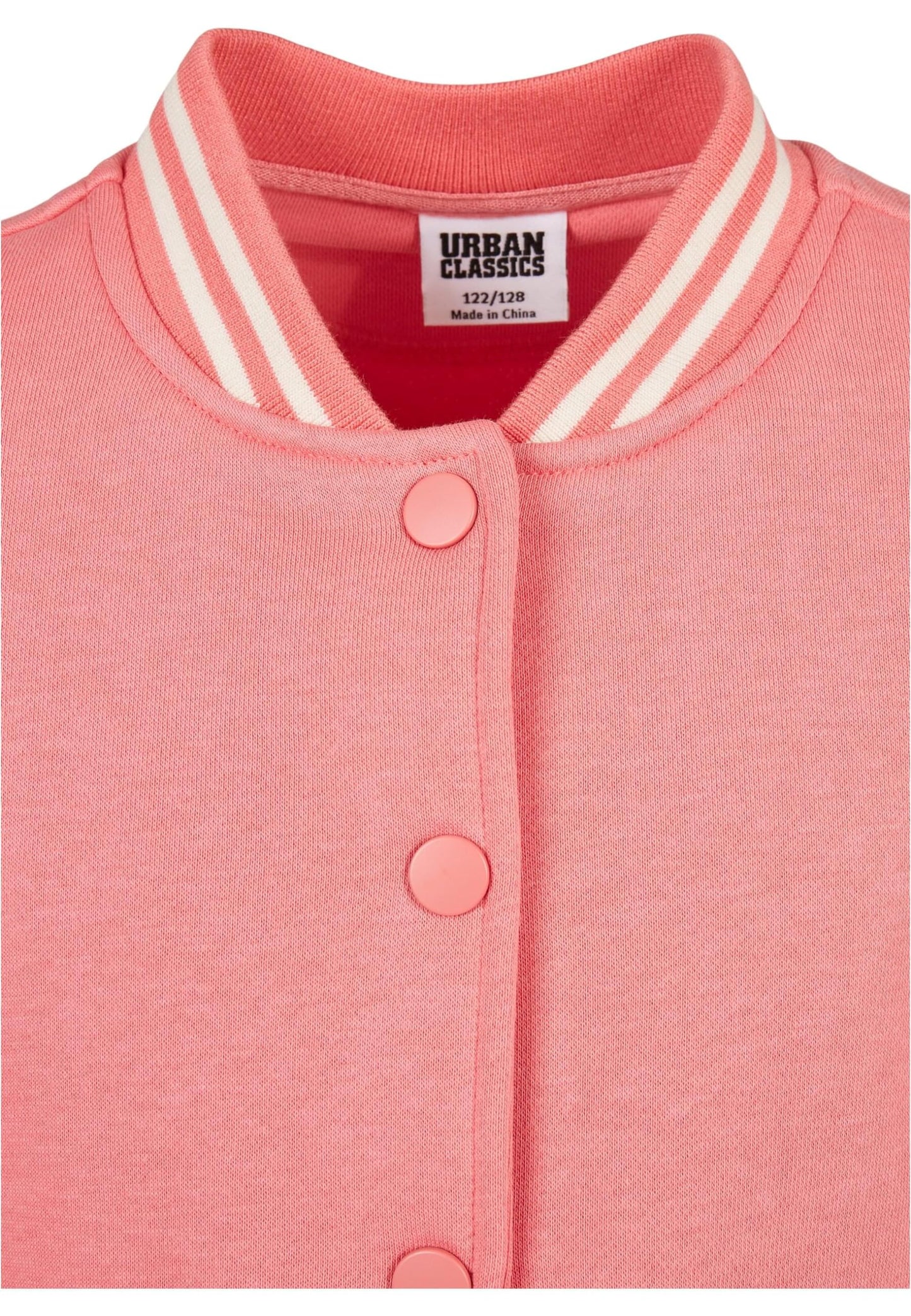 Urban Classics Girls' Inset College Sweat Jacket