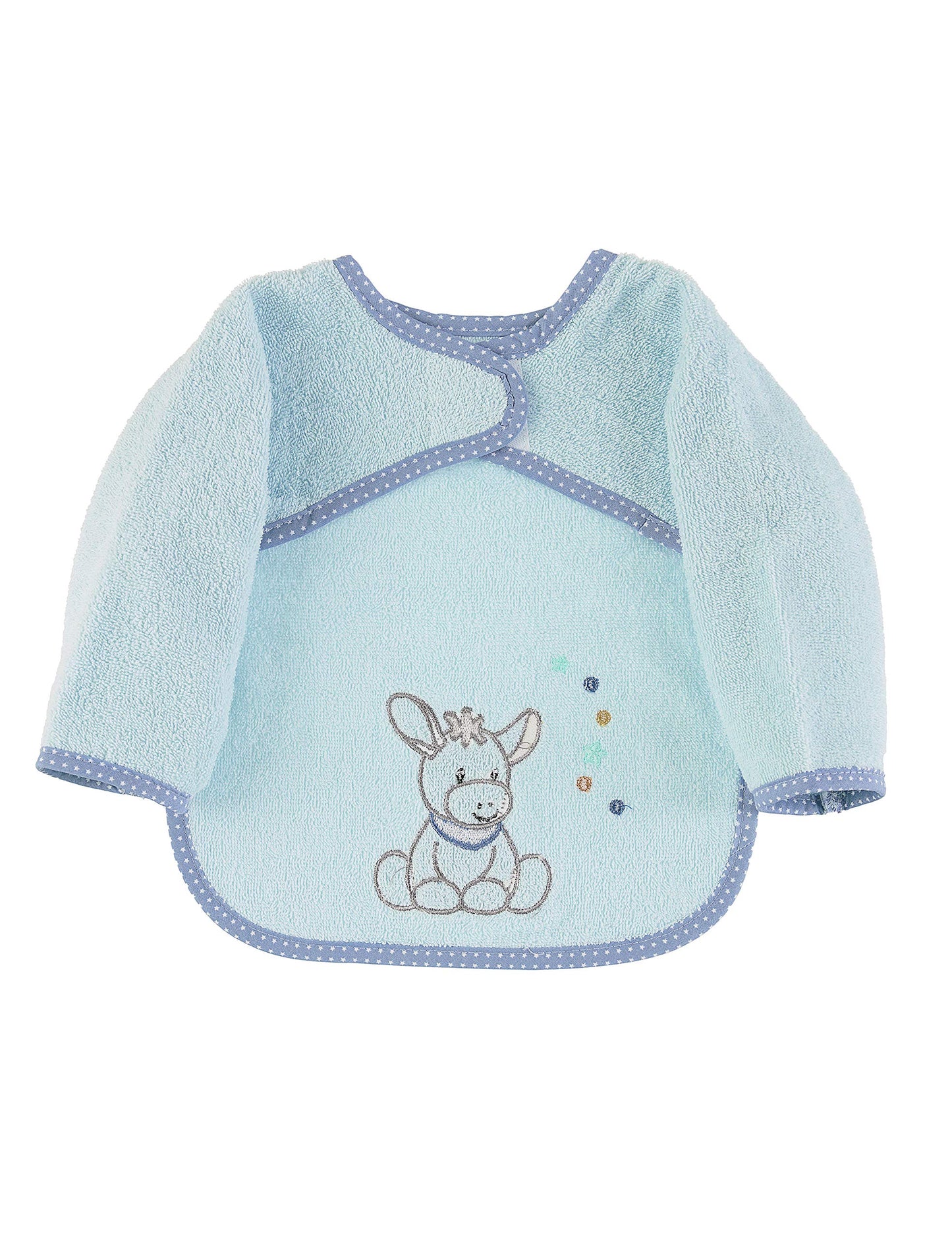Sterntaler Unisex Baby Plastik-Klettlätzchen Einheitsgröße EU