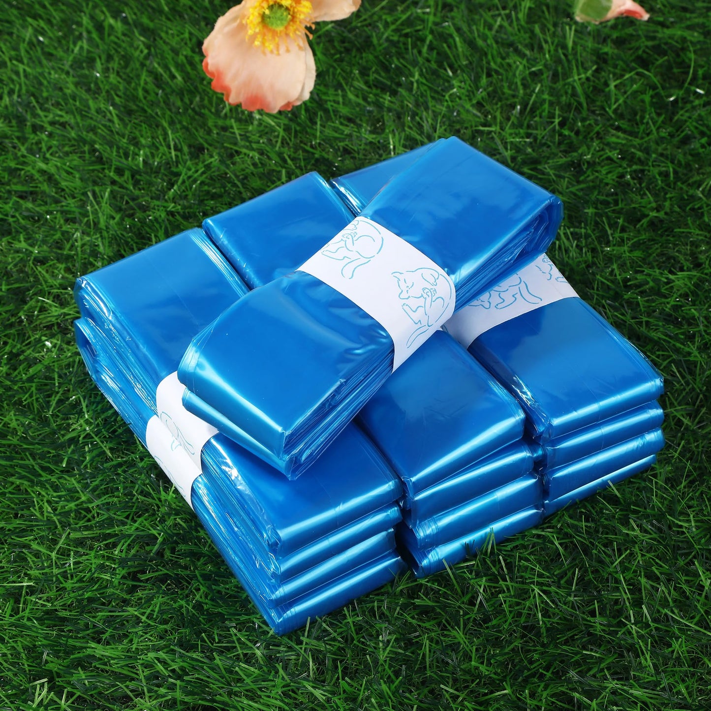 Pack of 18 Refill Film Nappy Bin, Nappy Bin Refill Cassettes, for Angelcare Refill Cassettes, for Spross Refill Cassettes, for Tommy Tipee Filling Box, 4.5 m Nappy Bin, Odour-Proof