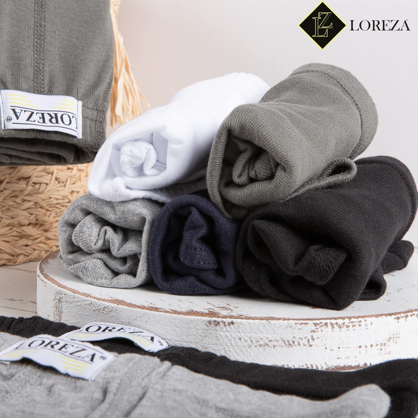 LOREZA ® 10 Jungen Slips aus 100% Baumwolle Unterhosen Unterwäsche 92-170