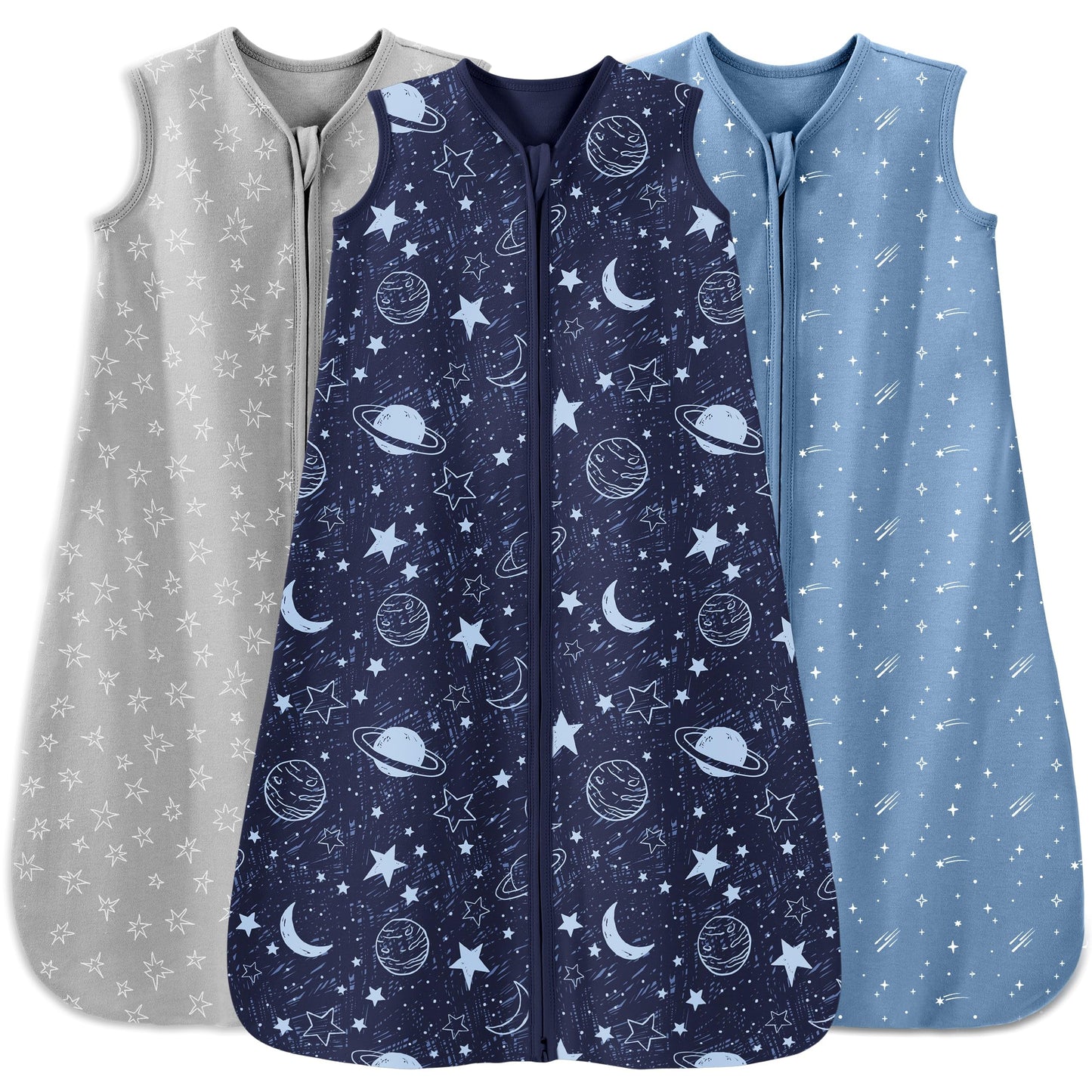 Unnivoll Baby Winter Sleeping Bag, 2.5 Tog, Baby Sleeping Bag, 0-6 Months, Cotton Baby Sleeping Bag, Newborn Winter Sleeping Bag, Baby, Warm and Soft, 67 cm, for Boys and Girls, Green