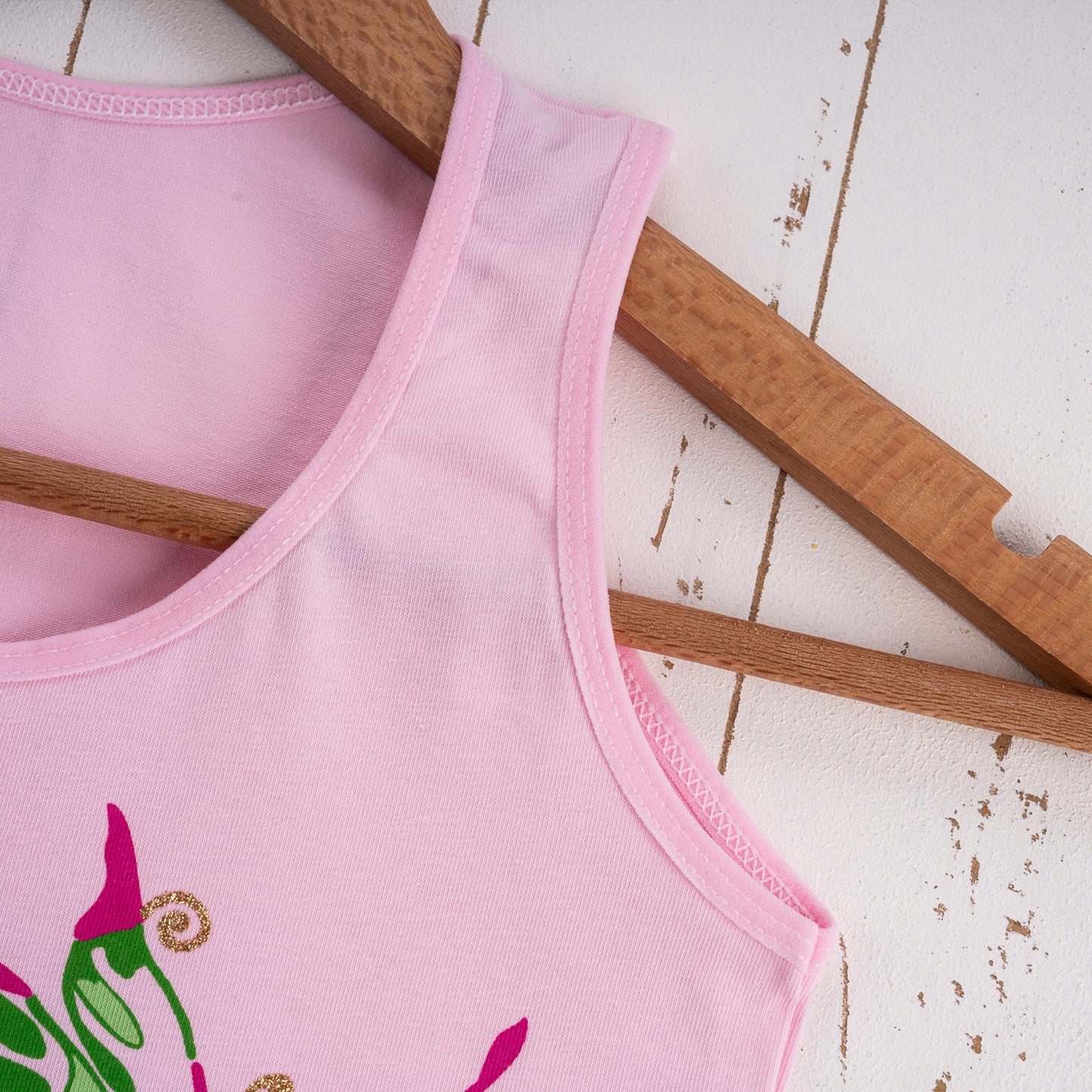 LOREZA ® 5 girls' cotton undershirts tank tops - sizes 92-170
