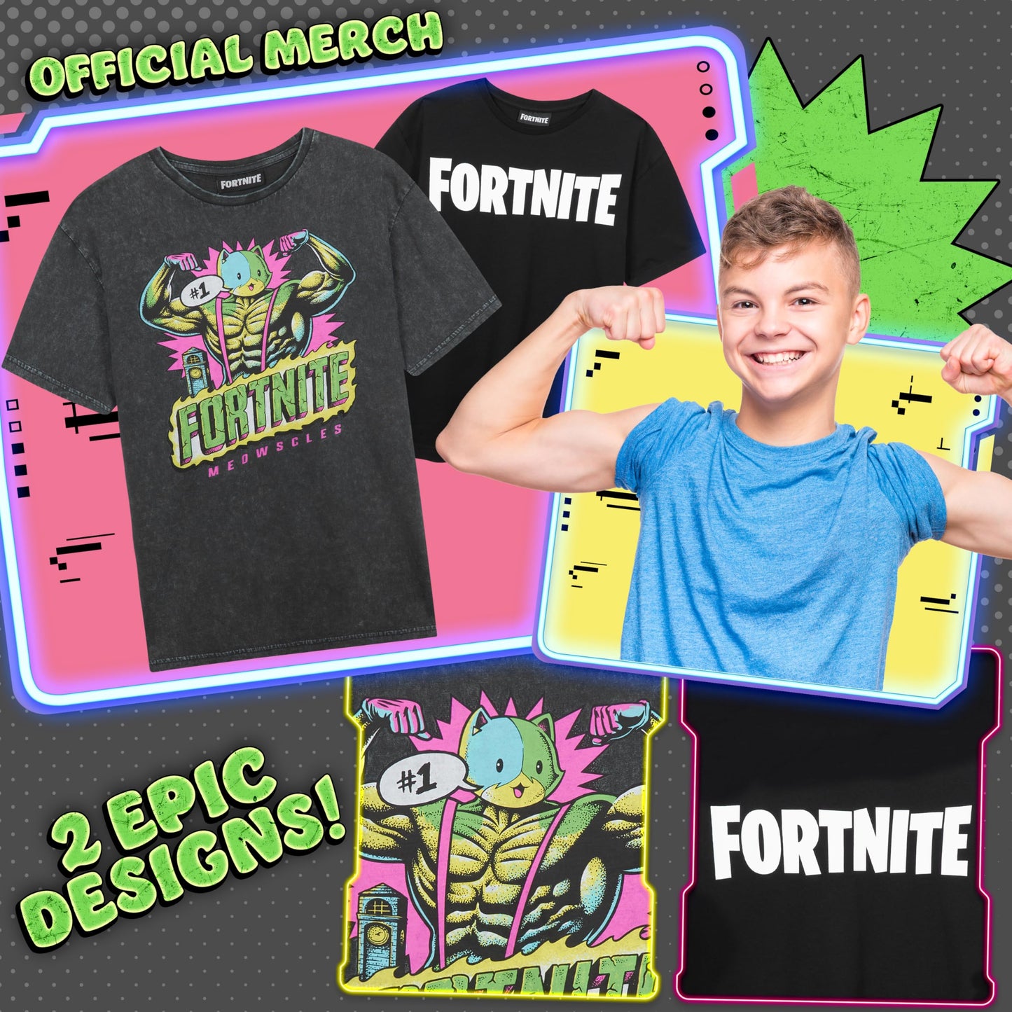 Get Trend T-Shirts für Jungen Teenager Einzeln oder im 2er Pack Weich Tshirt Kurzarm Gamer T Shirt Kinder Geschenk