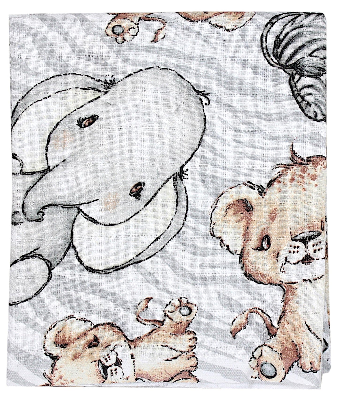 TupTam Baby Mullwindeln Spucktücher 70x80 5er / 10er Pack, Farbe: Mädchen 5, Anzahl der Teile:: 5er Pack
