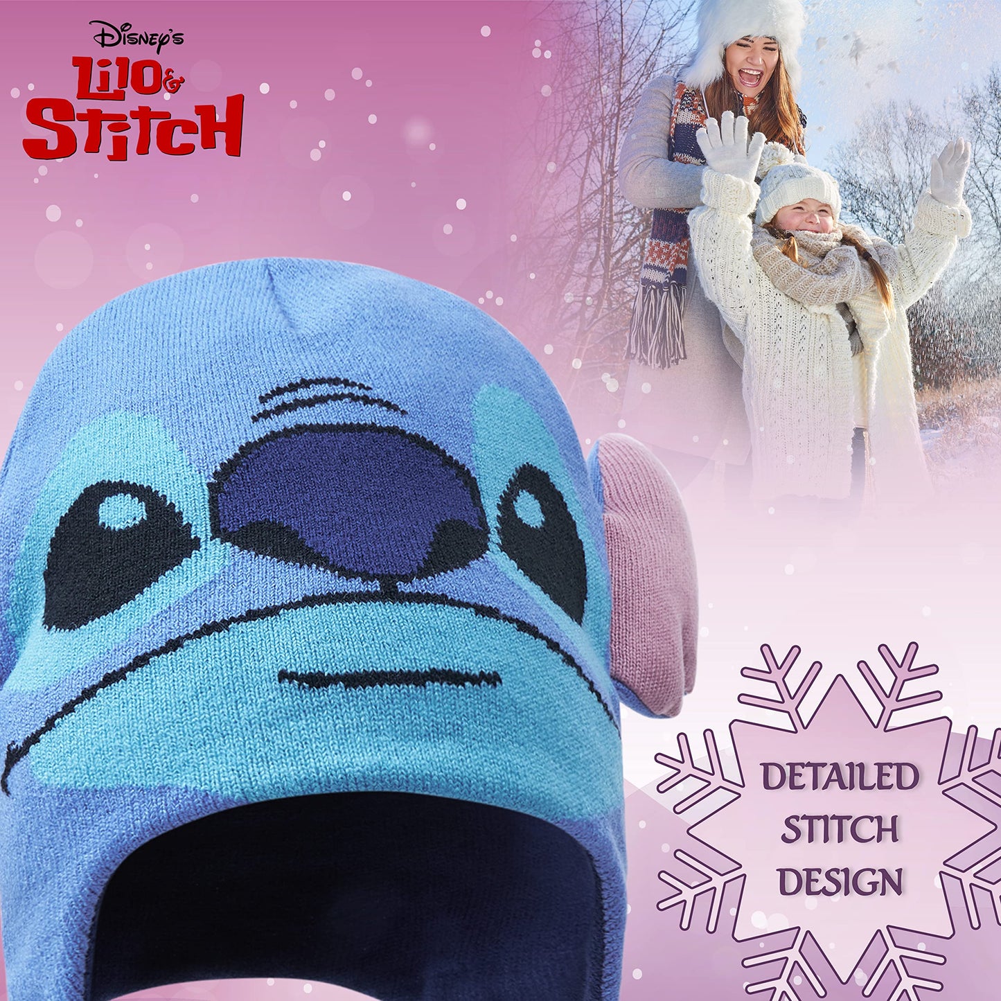 Disney The Nightmare Before Christmas Girls' Winter Accessory Set - Gifts Girls