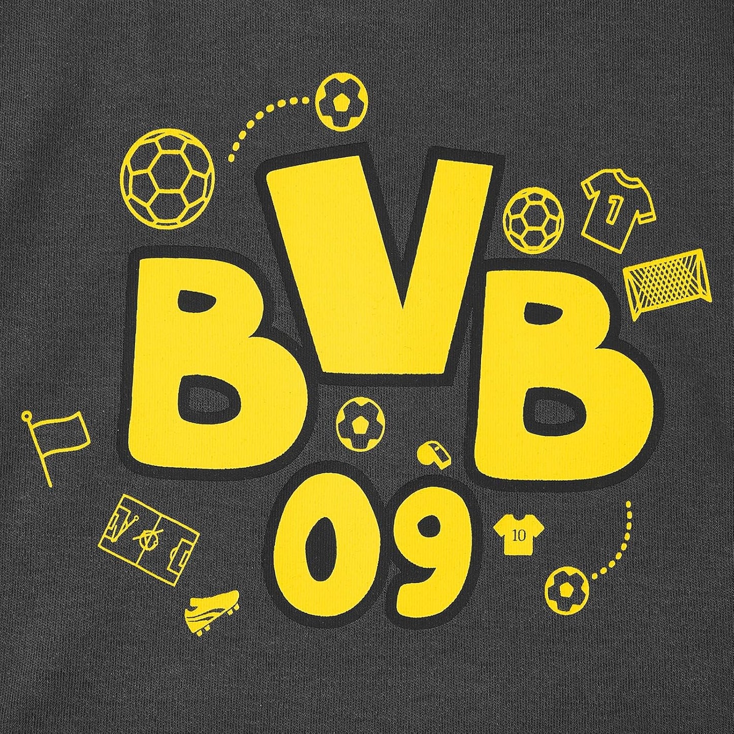 BVB BIBS (SET OF 2) - Chic and practical for little Borussia fans