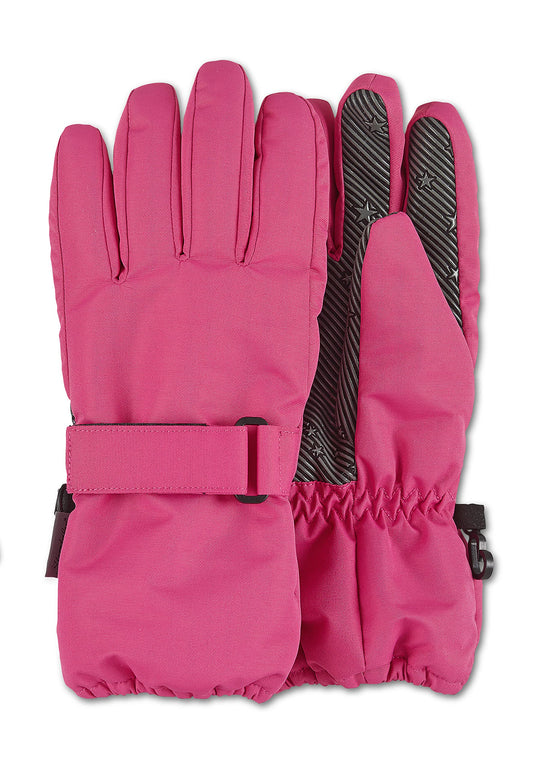 Sterntaler Baby Girls' Finger Gloves Grip Print