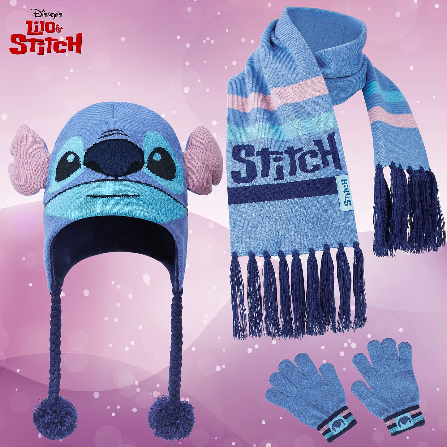 Disney The Nightmare Before Christmas Girls' Winter Accessory Set - Gifts Girls