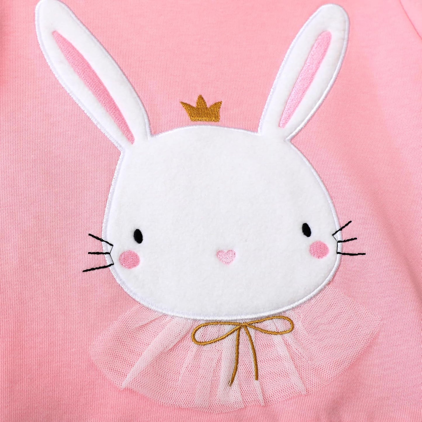 JinBei Sweatshirt für Mädchen Kinder Pullover Baumwolle Top Casual Jumper Kleinkind Langarmshirt Warme Kleidung, Alter 2-7 Jahre alt, Gr.92-122