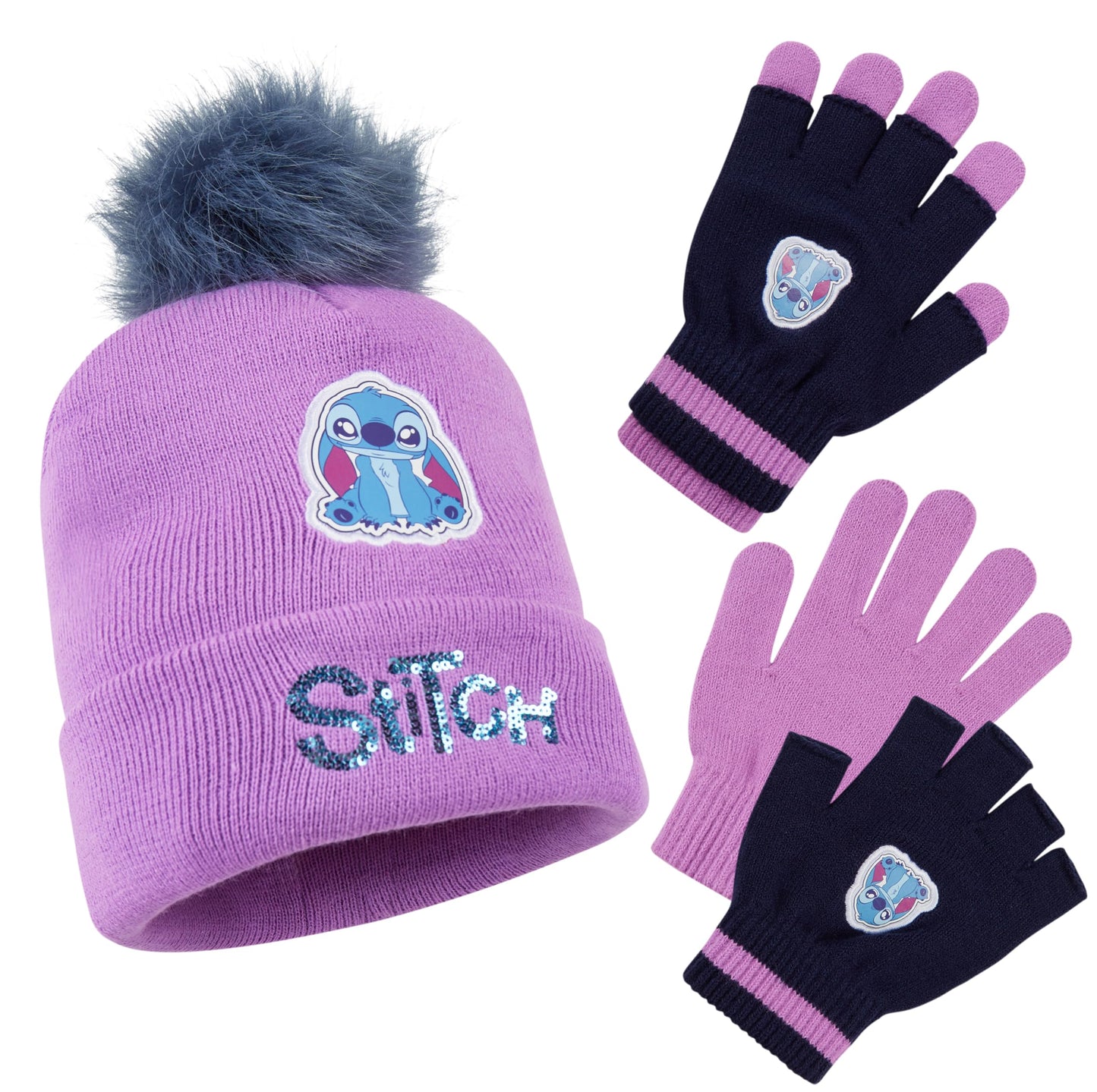 Disney The Nightmare Before Christmas Girls' Winter Accessory Set - Gifts Girls