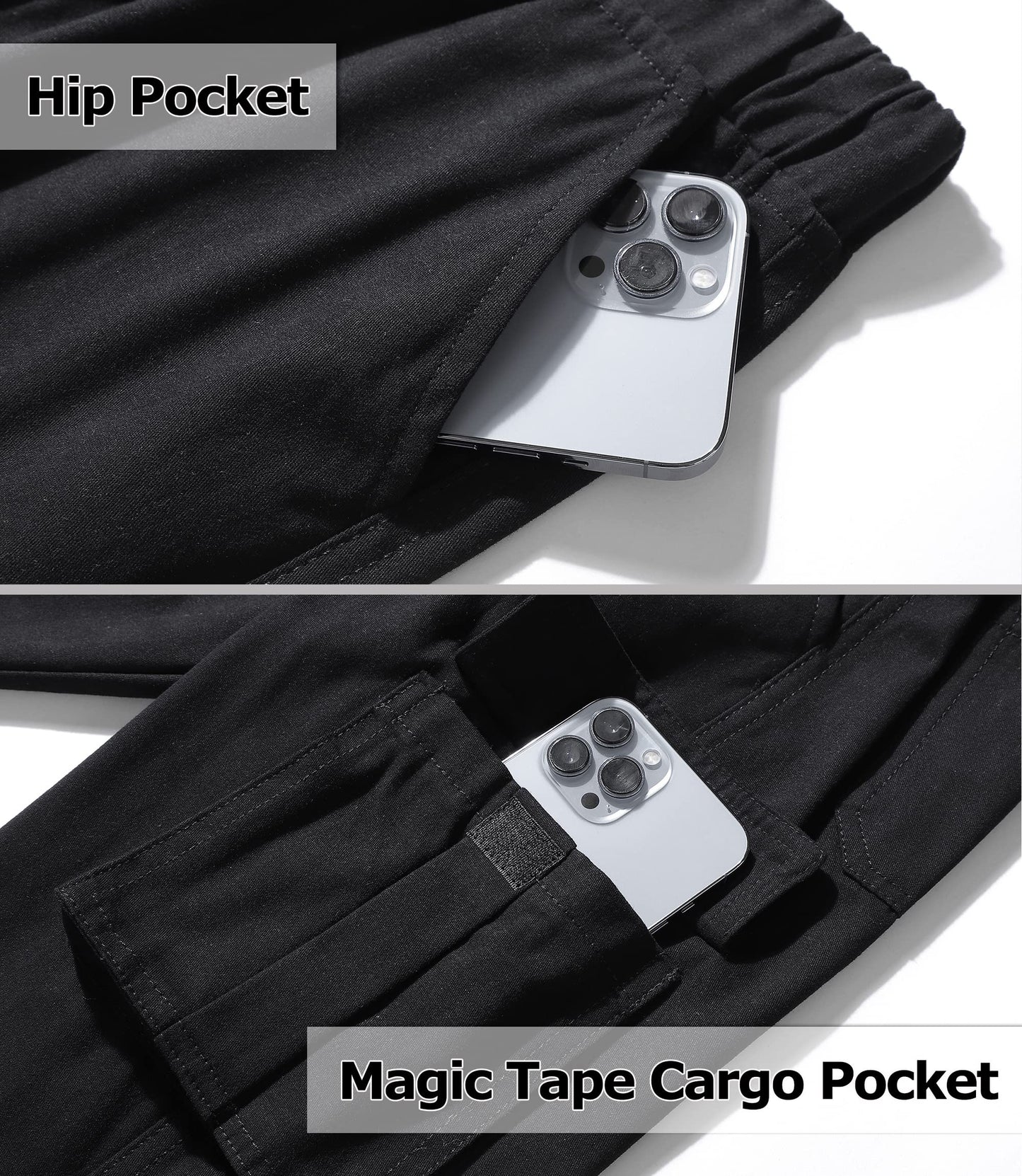 LAUSONS Hosen für Jungen Cargohose Kinder Hose Cargo Jogginghose Freizeithose mit Gummizug
