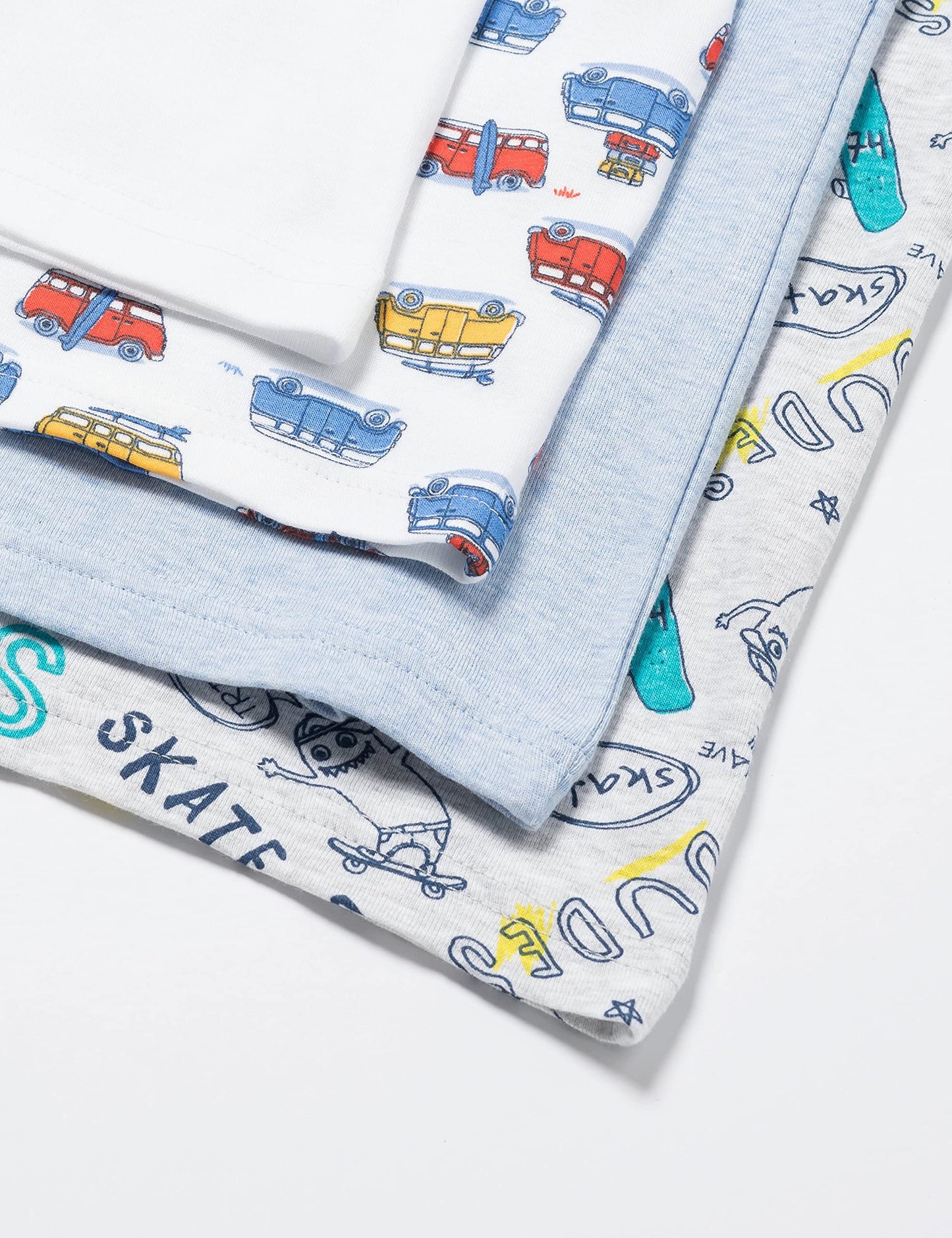 Chicco Jungen Unterhemd Set aus Baumwolle Unterwäsche (4er Pack)
