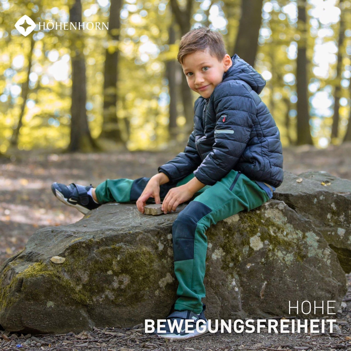 Höhenhorn Krocko children's jacket boys girls transitional jacket quilted jacket