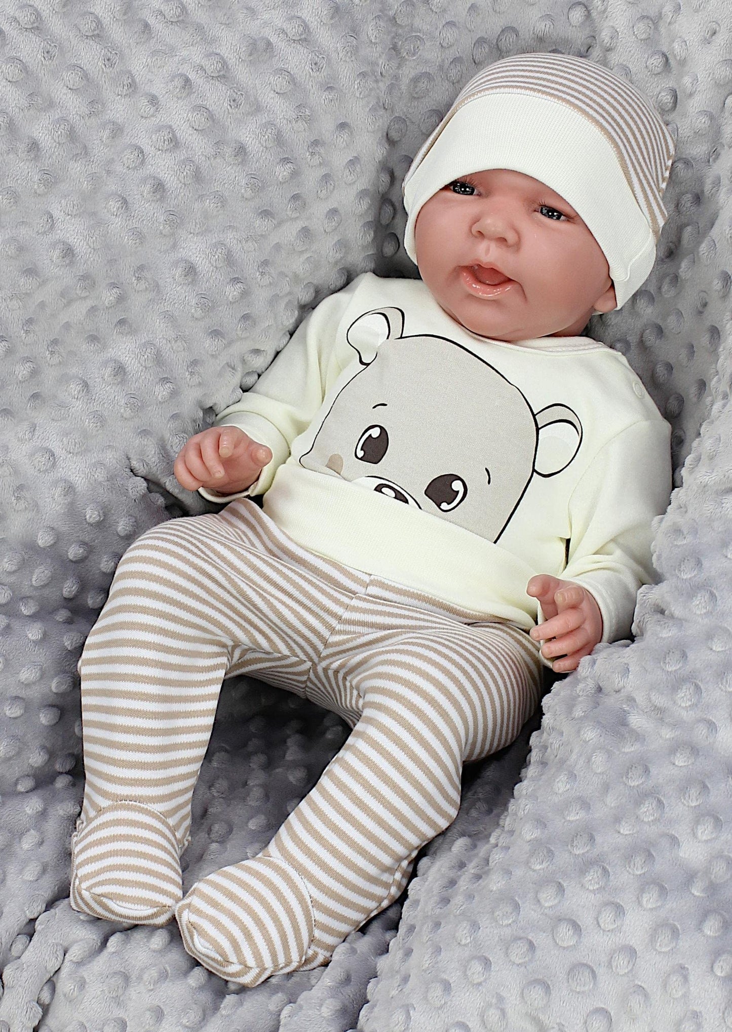 TupTam 3-Piece Unisex Baby Clothing Set with Print