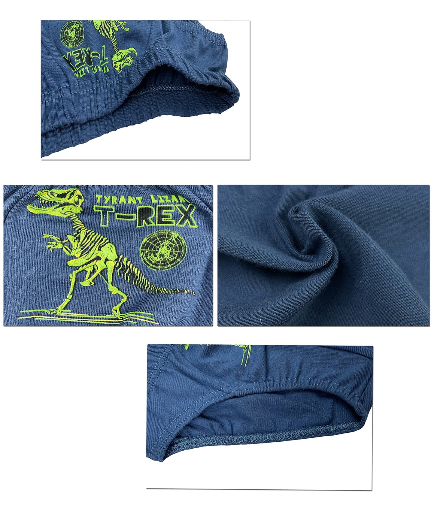 LOREZA ® 5/10 Jungen Slips aus Baumwolle Unterhosen Unterwäsche 92-158