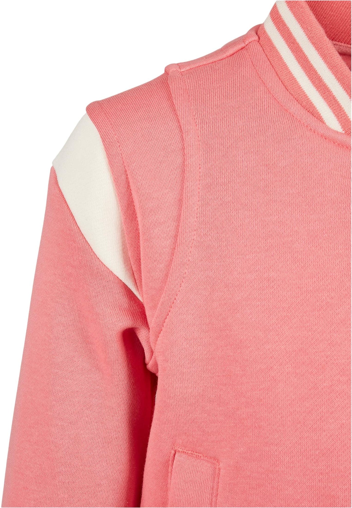 Urban Classics Girls' Inset College Sweat Jacket