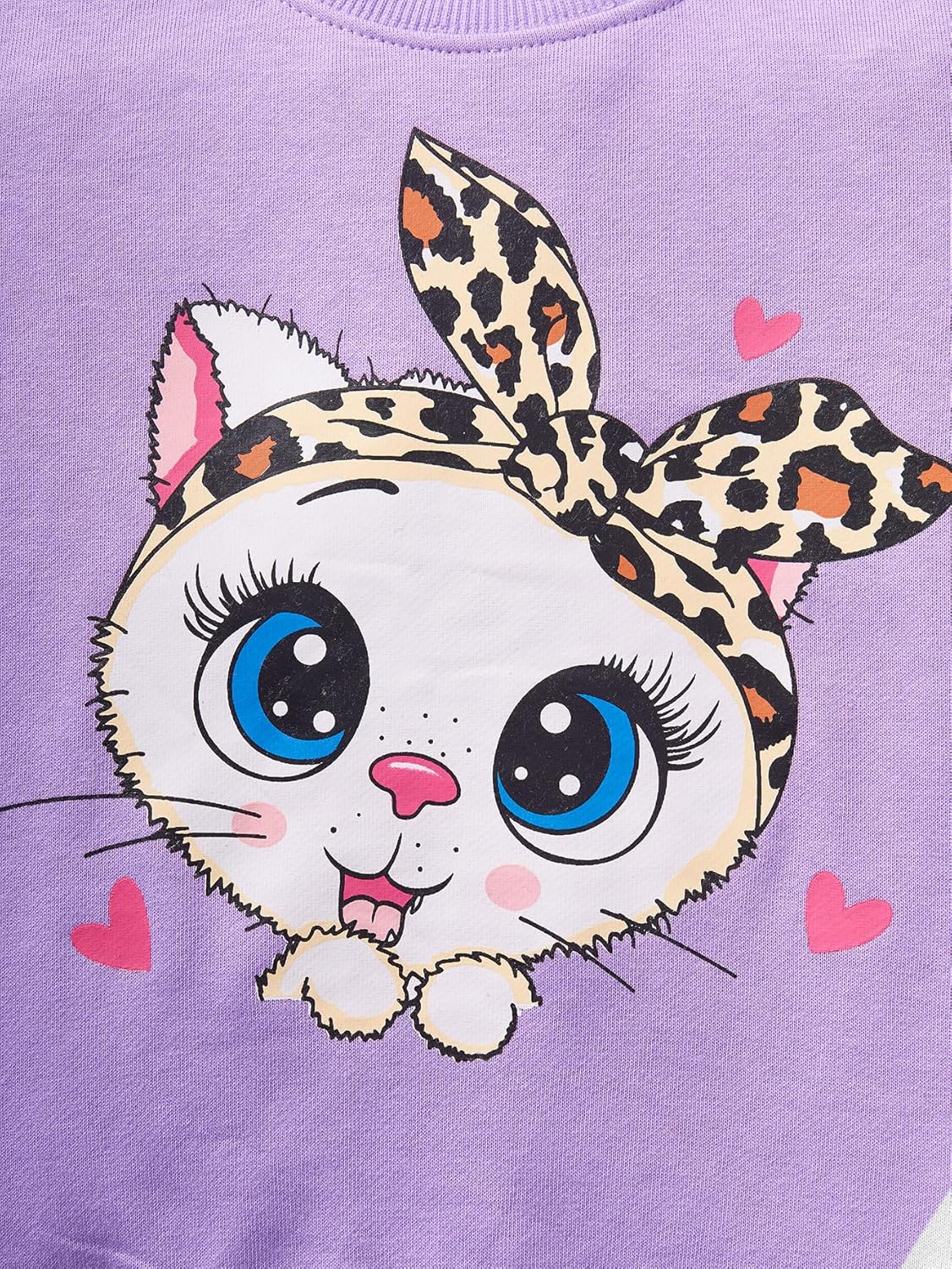 Unicorn Outfits for Little Girls 2 Pieces Ruffle Sleeve Sweatshirt + Leggings Autumn Leopard Clothing Sets 2-10 Years Old