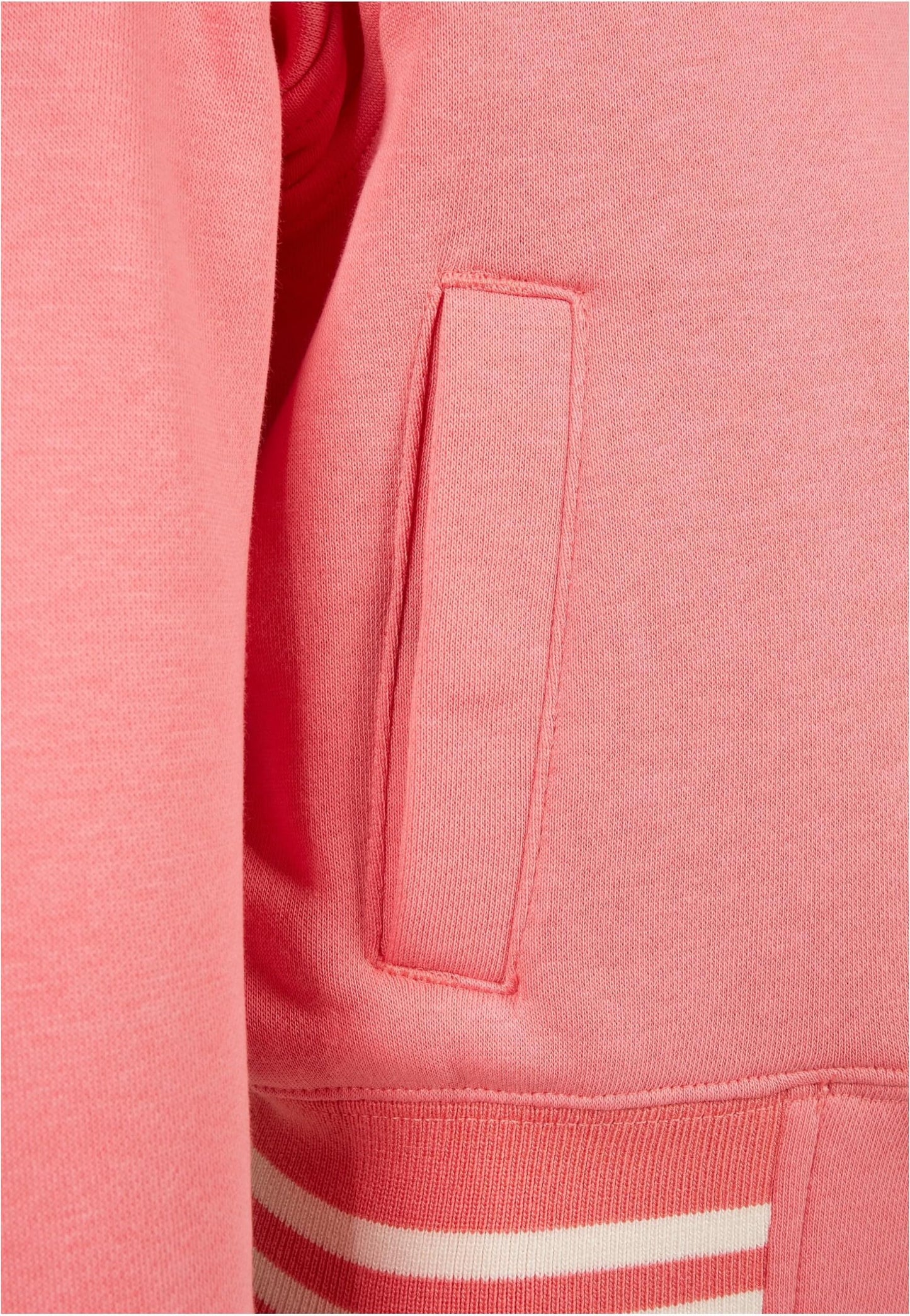 Urban Classics Girls' Inset College Sweat Jacket