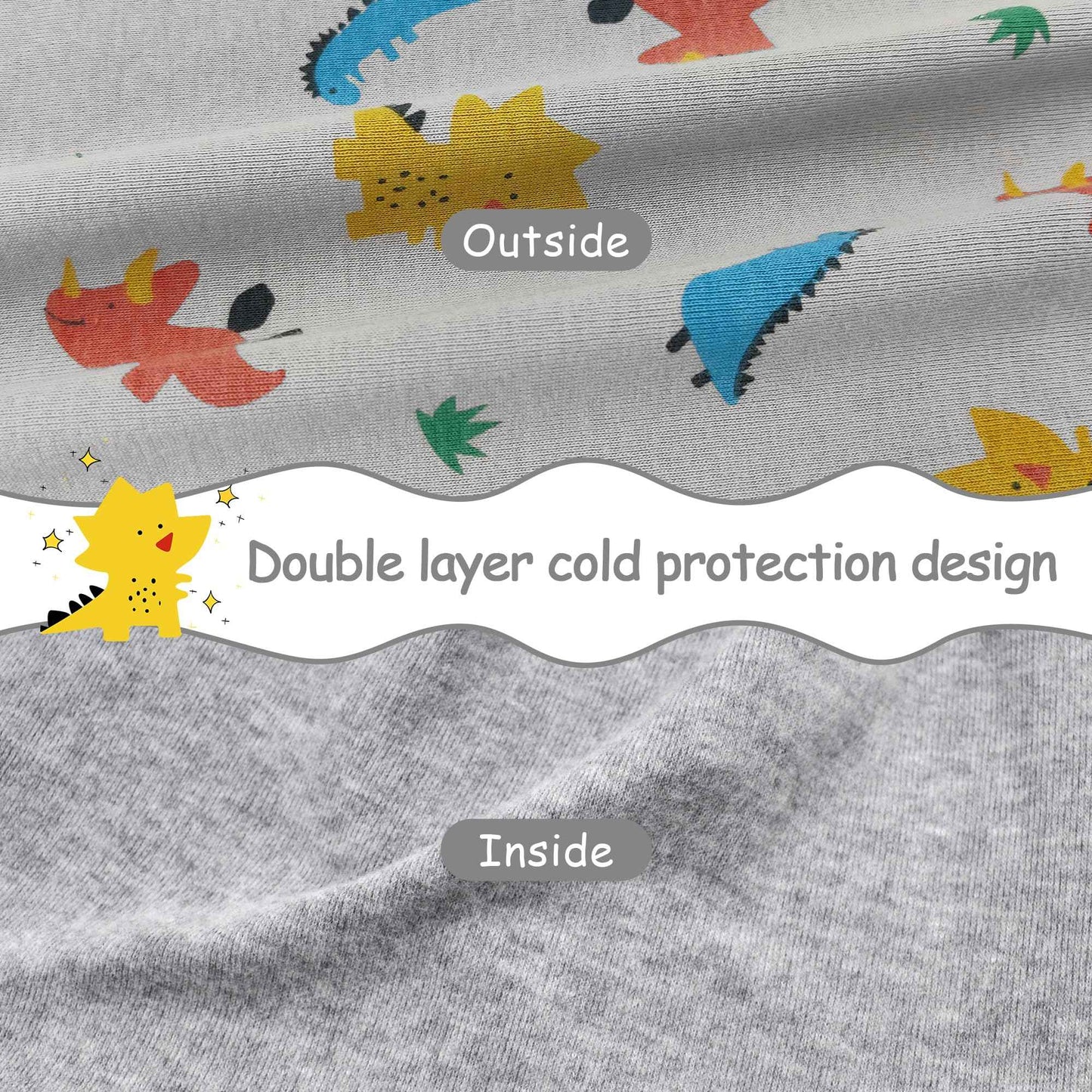 Kinder Beanie Mütze & Loop Schal Set, 95% Baumwolle Mütze Schal Set Mädchen Jungen 2-8 Jahren, Schlauchschal Warme Wintermütze Strickmützen für Herbst Winter Frühling