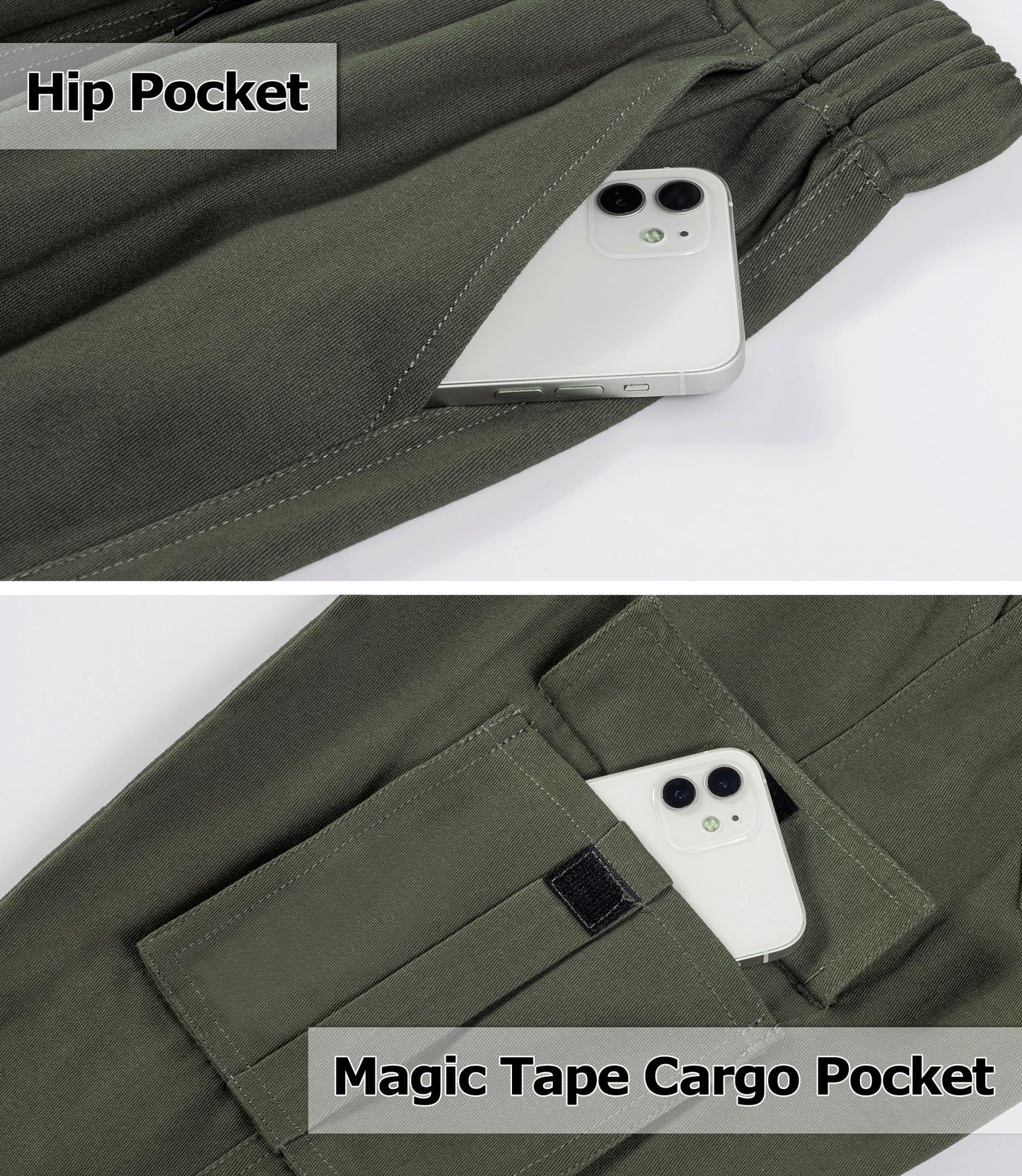 LAUSONS Hosen für Jungen Cargohose Kinder Hose Cargo Jogginghose Freizeithose mit Gummizug