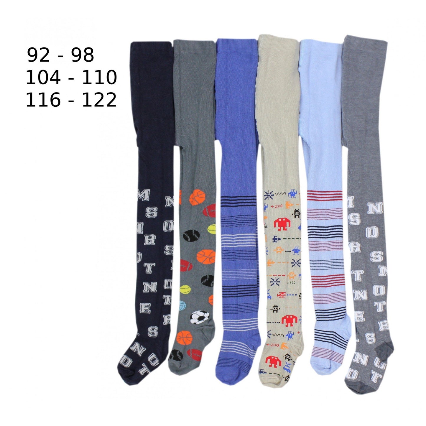 TupTam Baby Boys' Knitted Tights Pack of 6