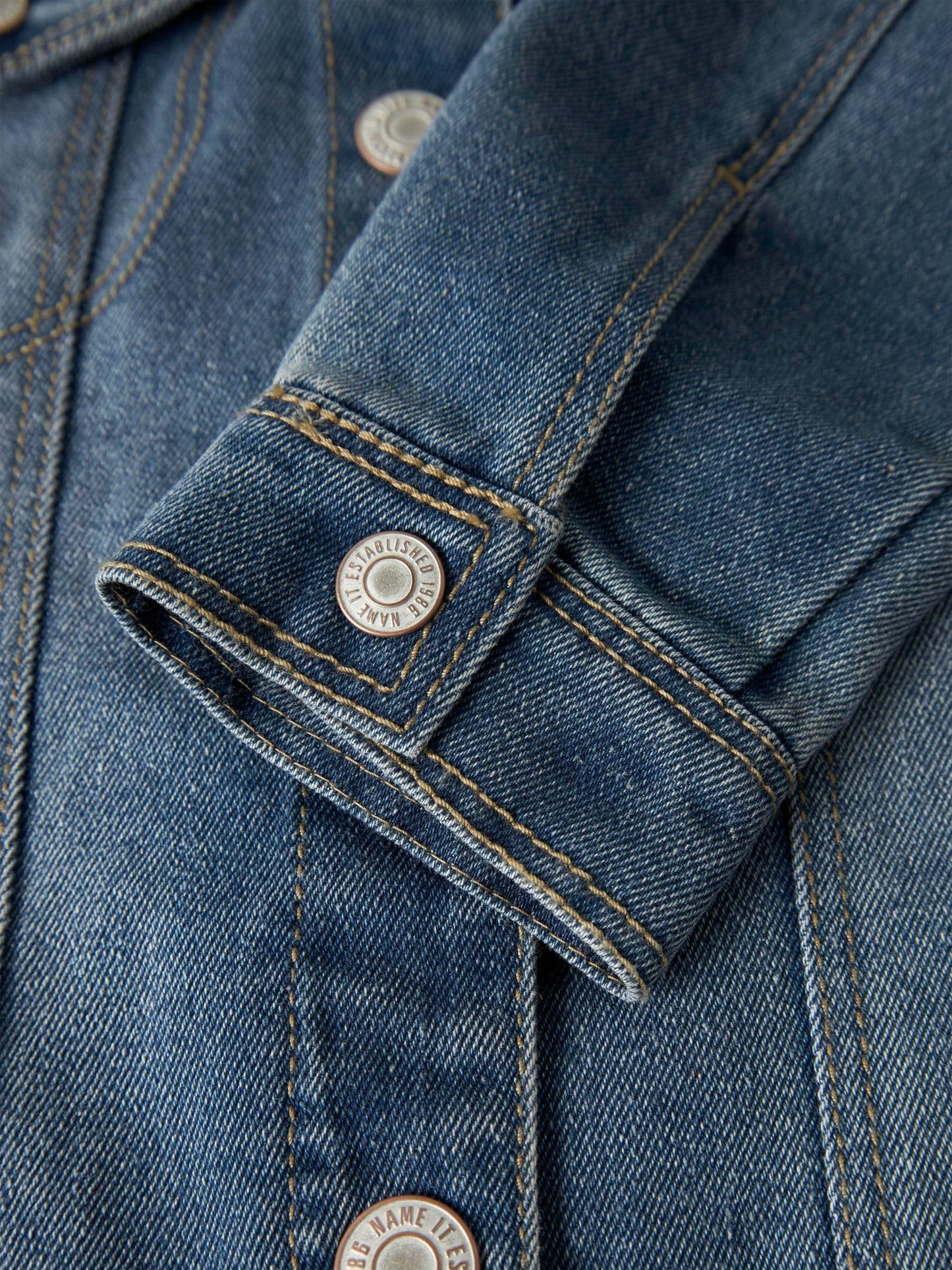 NAME IT Girl's Long-Sleeved Denim Jacket