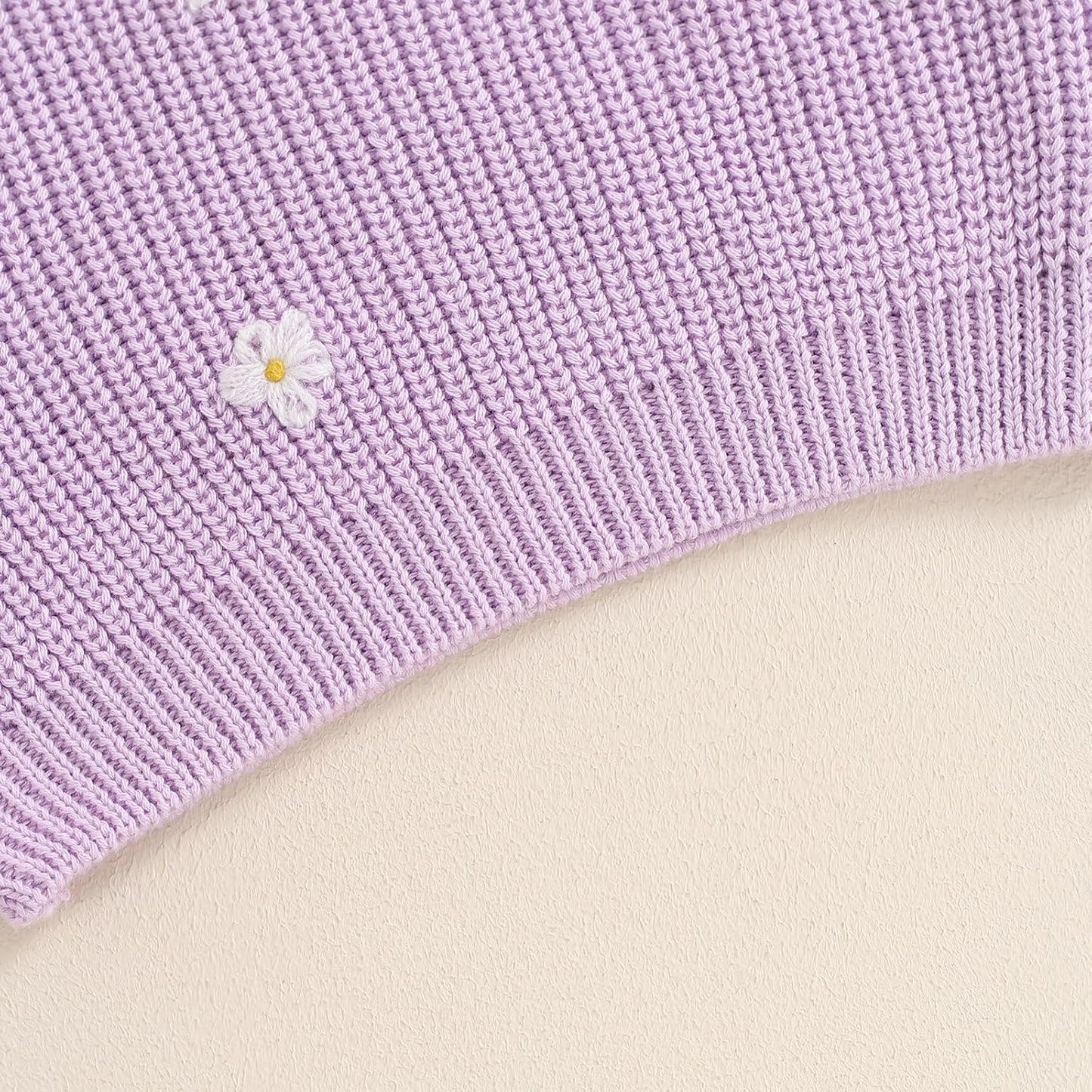 L&ieserram Baby Mädchen Jungen 1. Geburtstag Gestrickt Pullover Jumper Langarm Strickpullover Pulli Kleinkinder Kleidung Outfit Knitted Sweater 1 Jahr