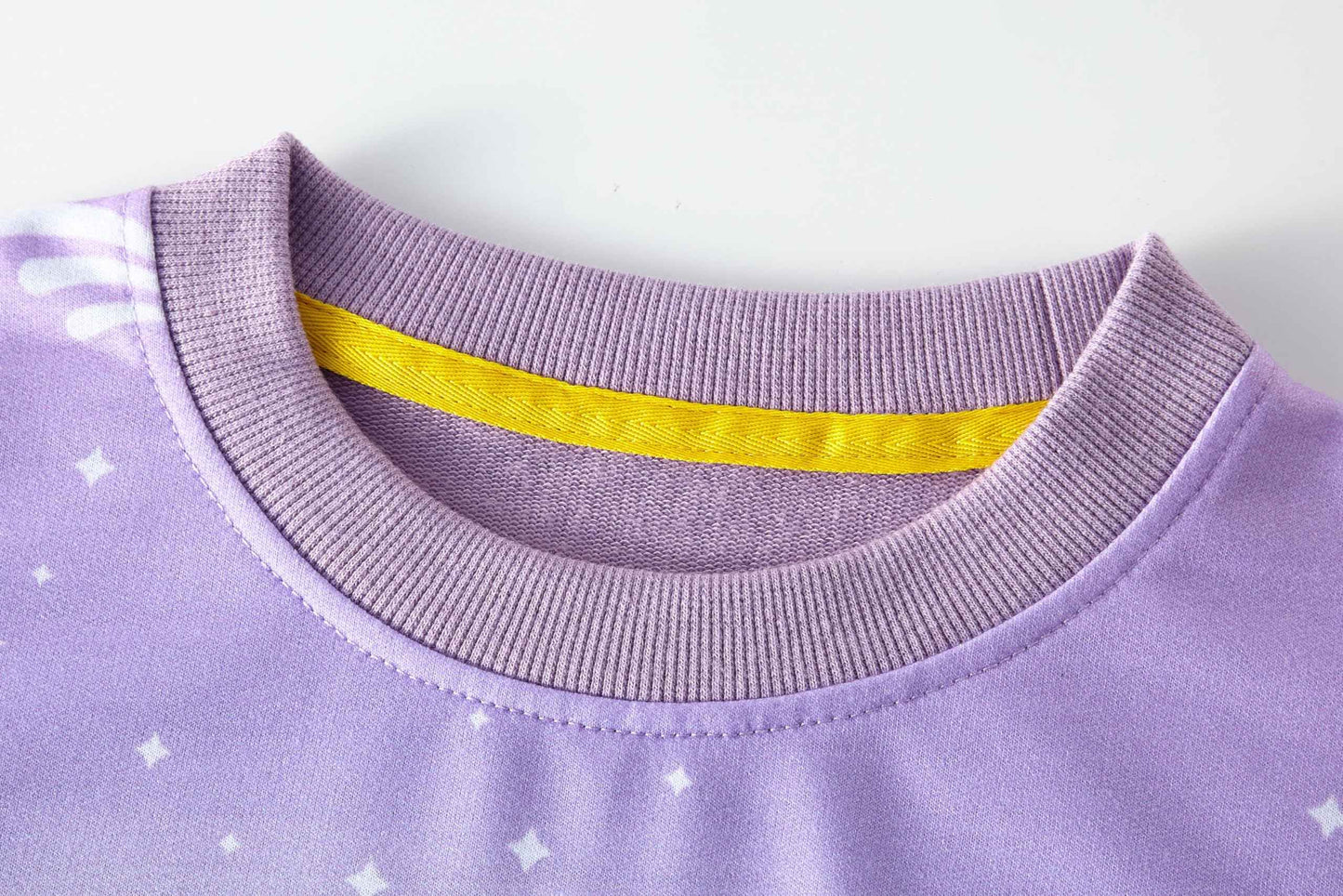 SOIBEEN Girls' Sweatshirt Adorable Children's Pullover 2-Pack Unicorn Top Shirt Pullover Pullover Crew Neck Long Sleeve Casual Wear Spring Autumn Cotton Hoodie 1-10 Years