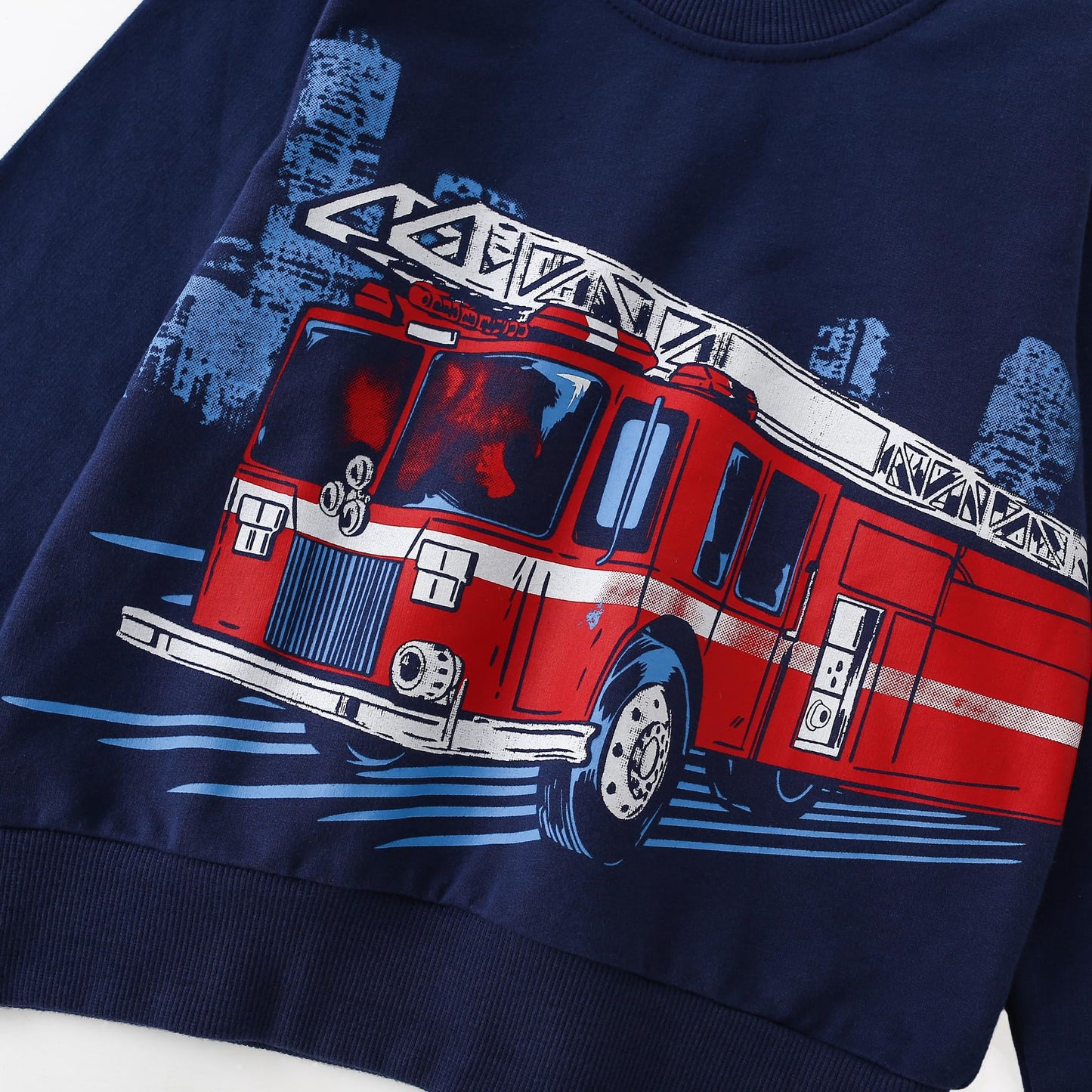 Pilipulu Sweatshirt Boys Kids Pullover Boys Cotton Long Sleeve Shirt Kids Dinosaur Digger Warm Tops 2-7 Years Size 92 98 104 110 116 122