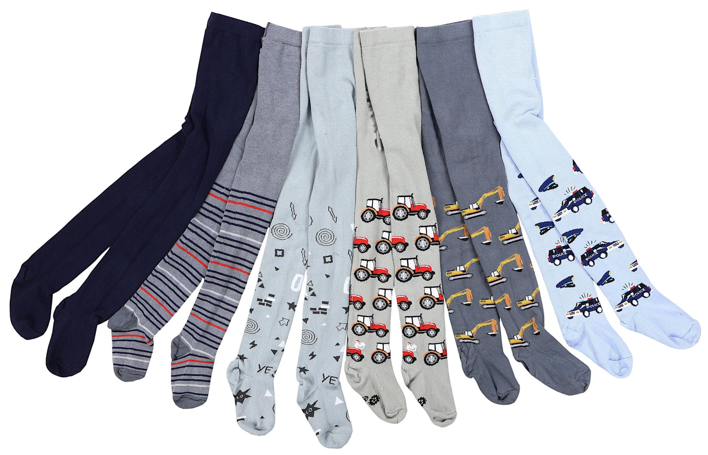 TupTam Baby Boys' Knitted Tights Pack of 6