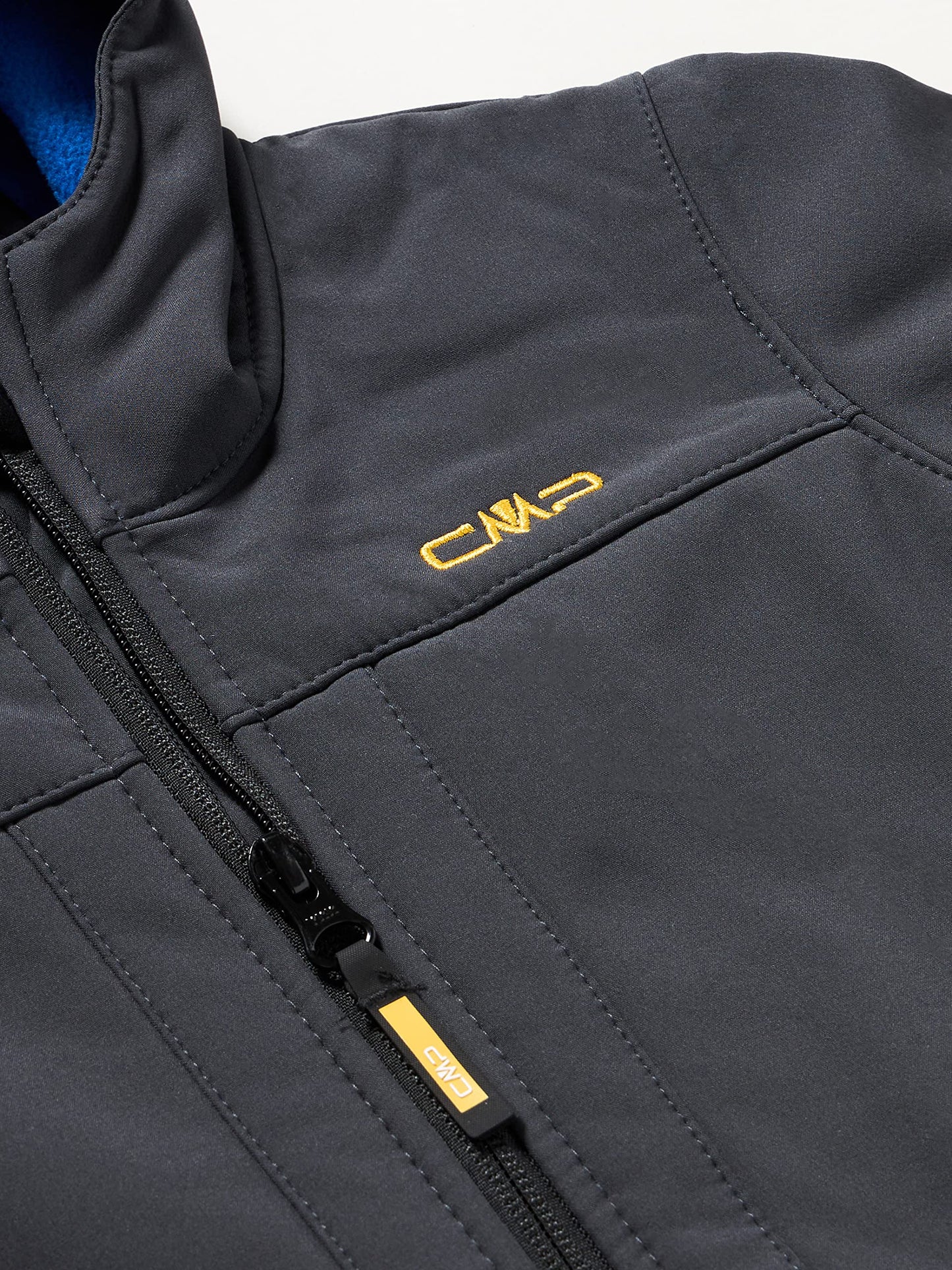 CMP Unisex Children's Giacca in Softshell Da Bambini Con Cappuccio Fisso Softshell Jacket for Children with Fixed Hood