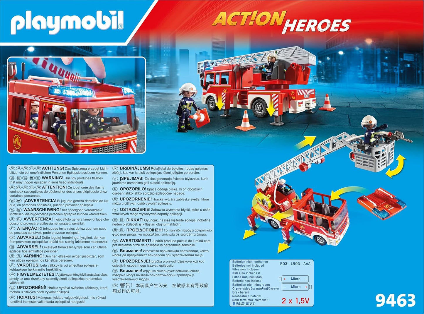 Playmobil 9463 Fire Ladder Unit