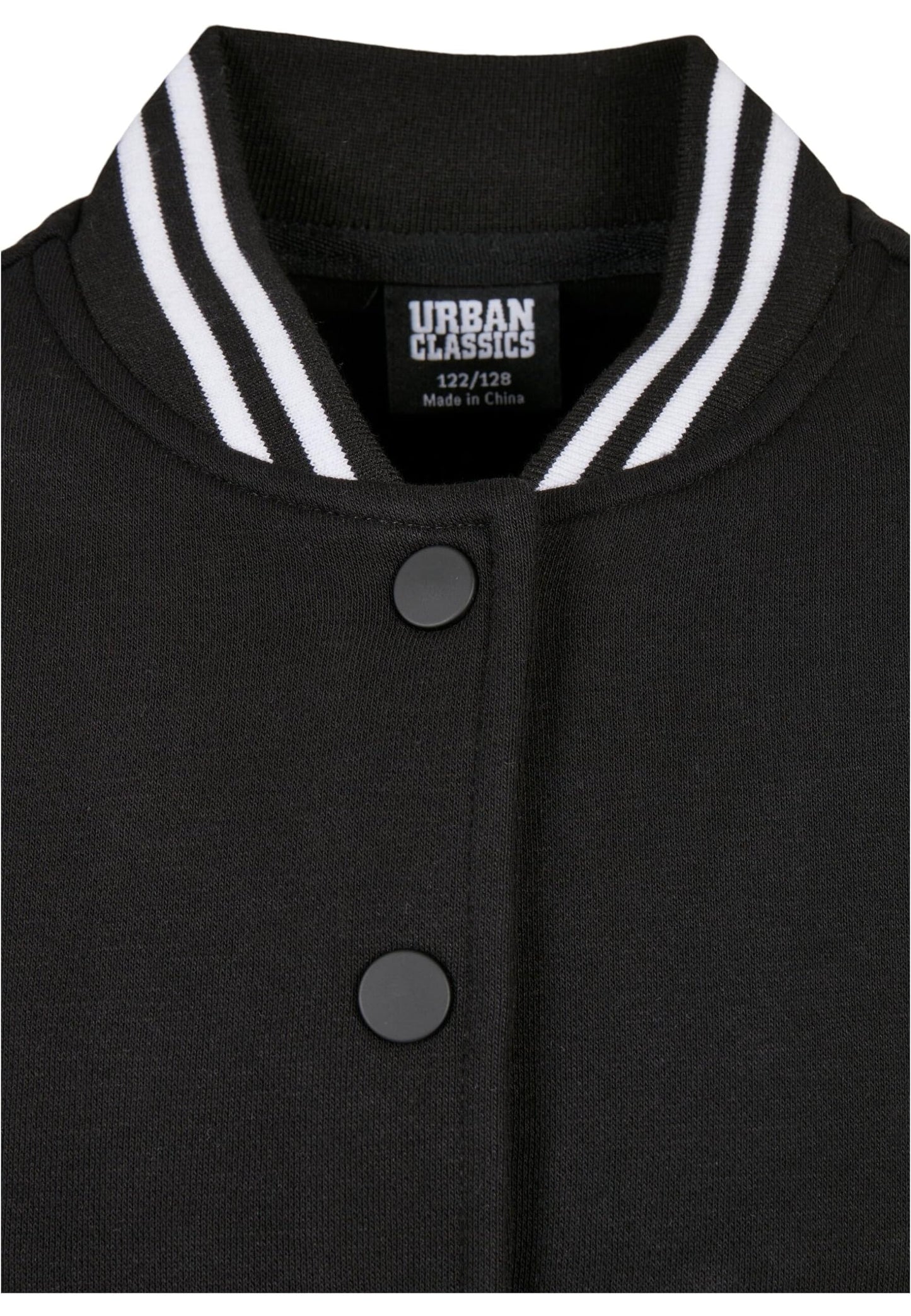 Urban Classics Girls' Inset College Sweat Jacket