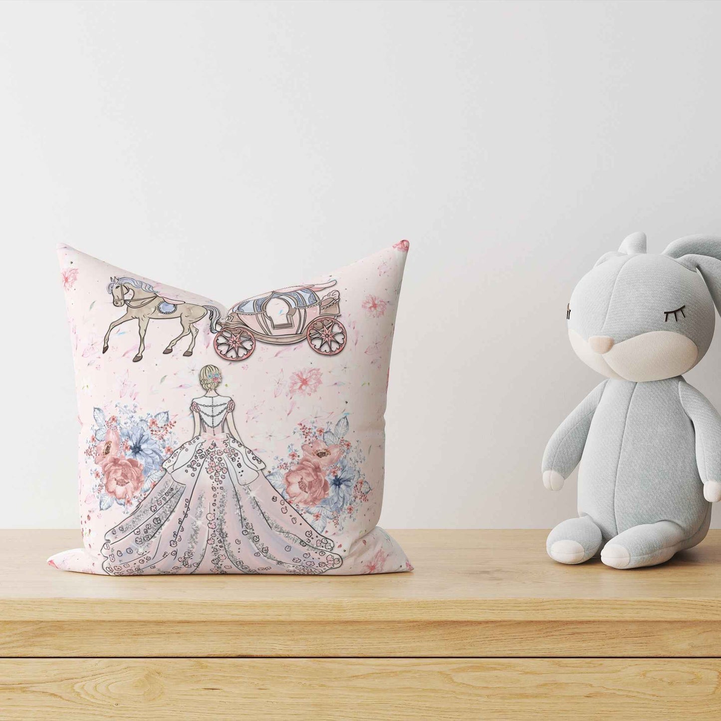 "Blumenprinzessin" Kinder Dekokissen