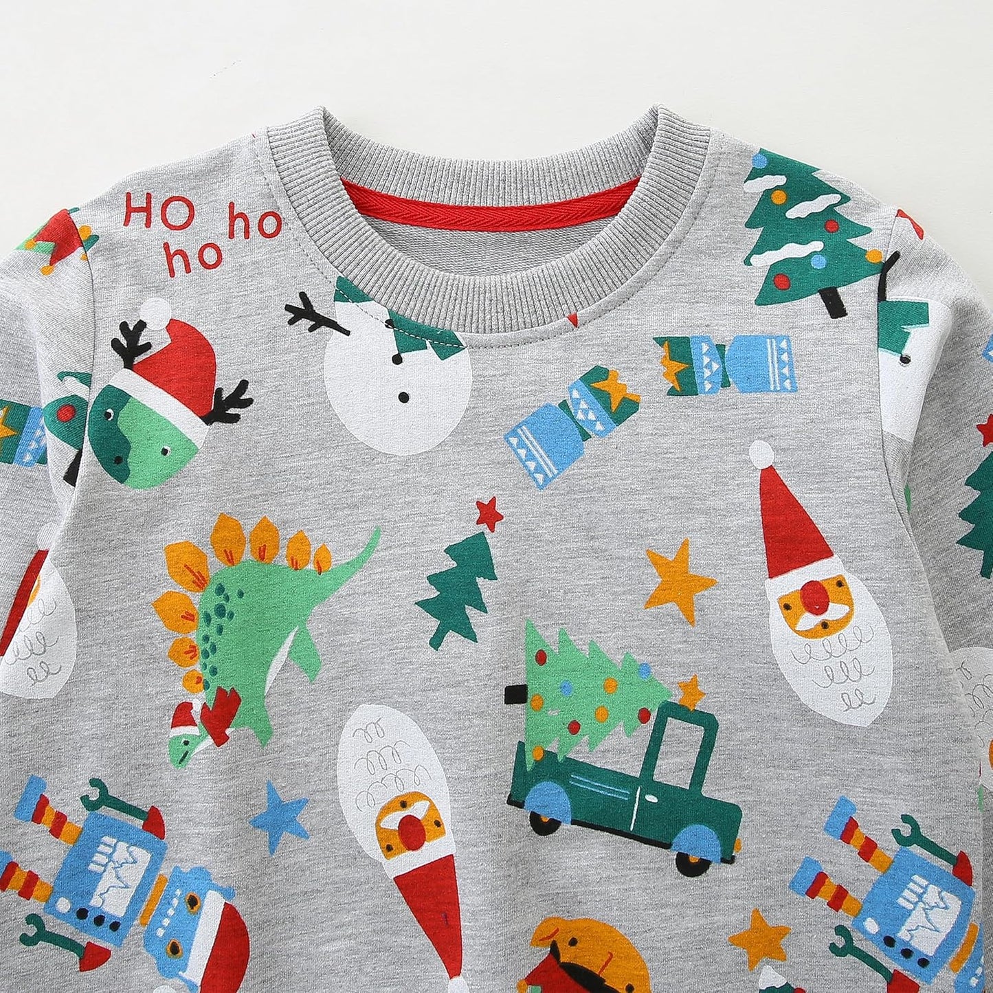 Jungen Pullover Sweatshirt Kinder Casual Langarm Tops Tier Flugzeug Winter Warm Streifen Oberteile Alter 2-7 Jahre