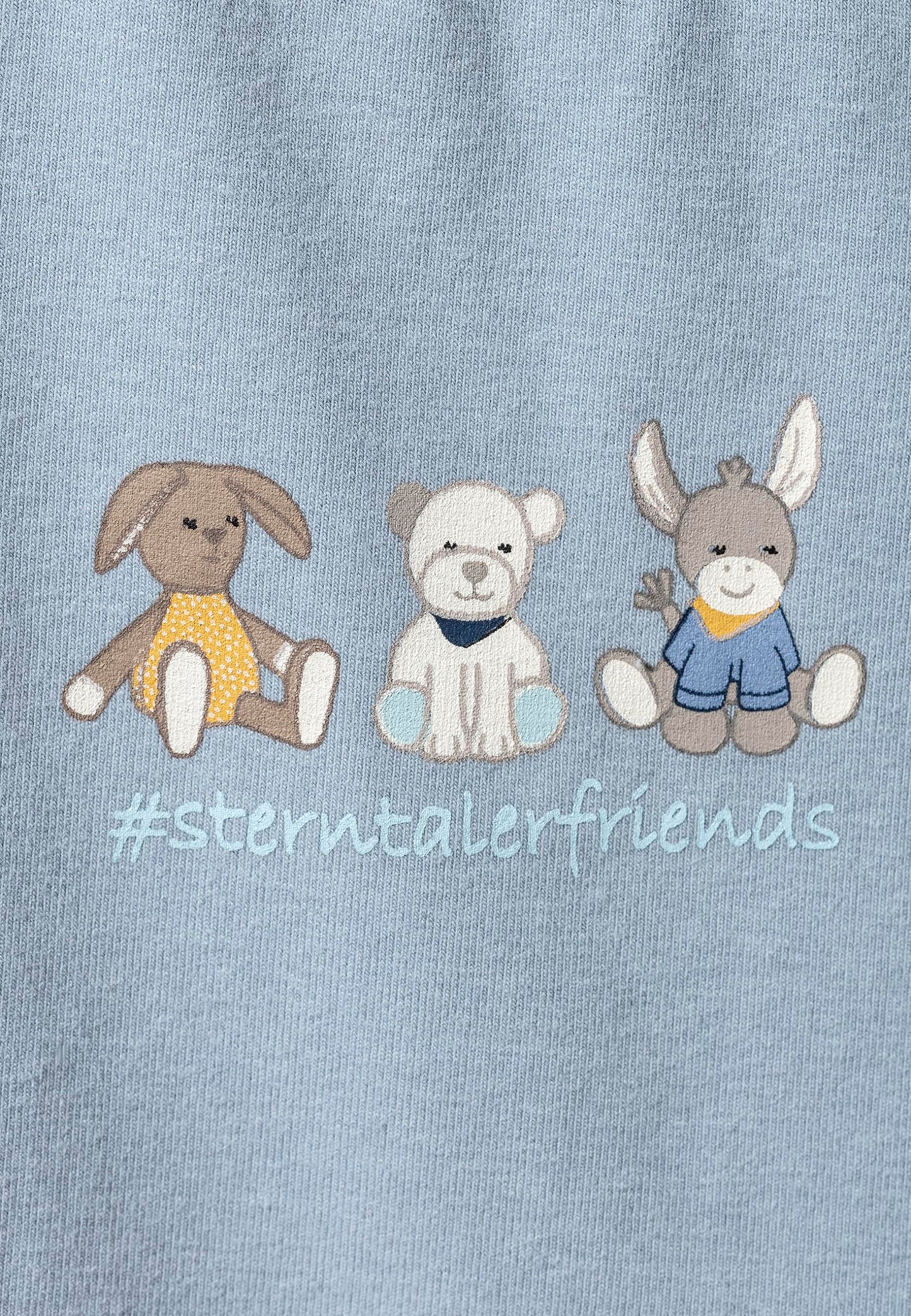 Sterntaler T-Shirt Jersey Sterntalerfriends Rabbit Happy - Unisex T-Shirt for Babies Made of Soft Cotton Jersey - Baby T-Shirt with Short Sleeves for Warm Summer Days