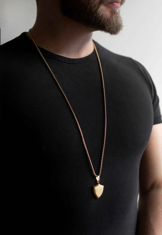 Insignia Pendant / Necklace Gold 90 cm