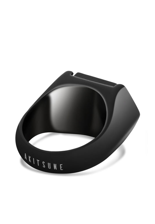 Abyss Ring Matte Black - Blue Achat