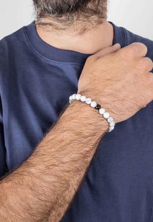 Globae Bracelet - Turqouise White